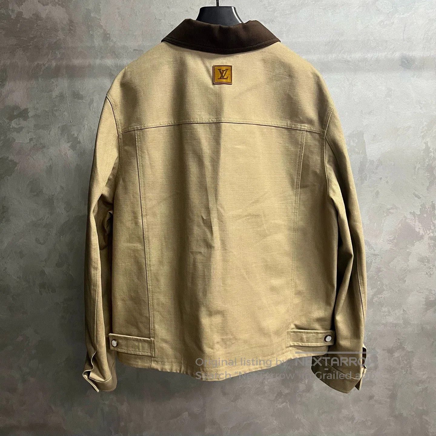 Louis Vuitton louis vuitton beige logo zip long sleeve jacket. Size US XXL / EU 58 / 5 - 5 Thumbnail