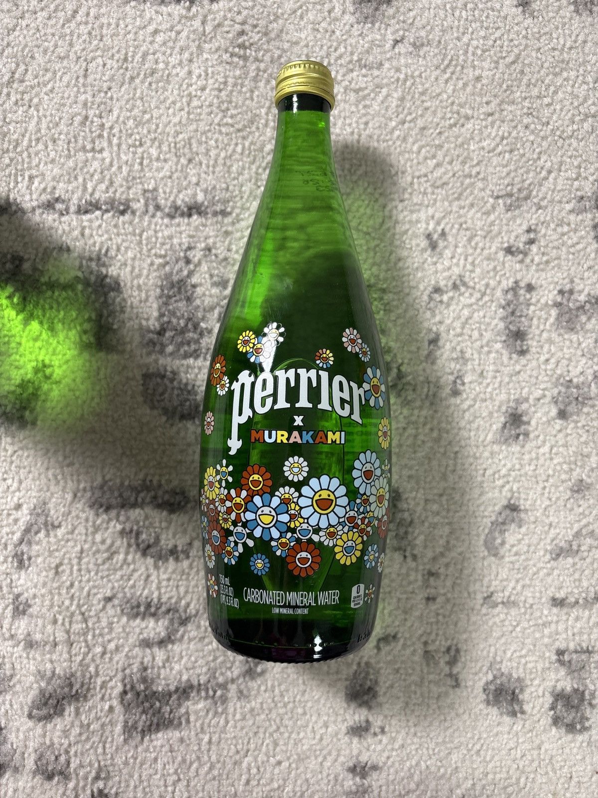 Takashi Murakami TAKASHI MURAKAMI PERRIER SPARKLING WATER GLASS BOTTLE Size ONE SIZE - 1 Thumbnail