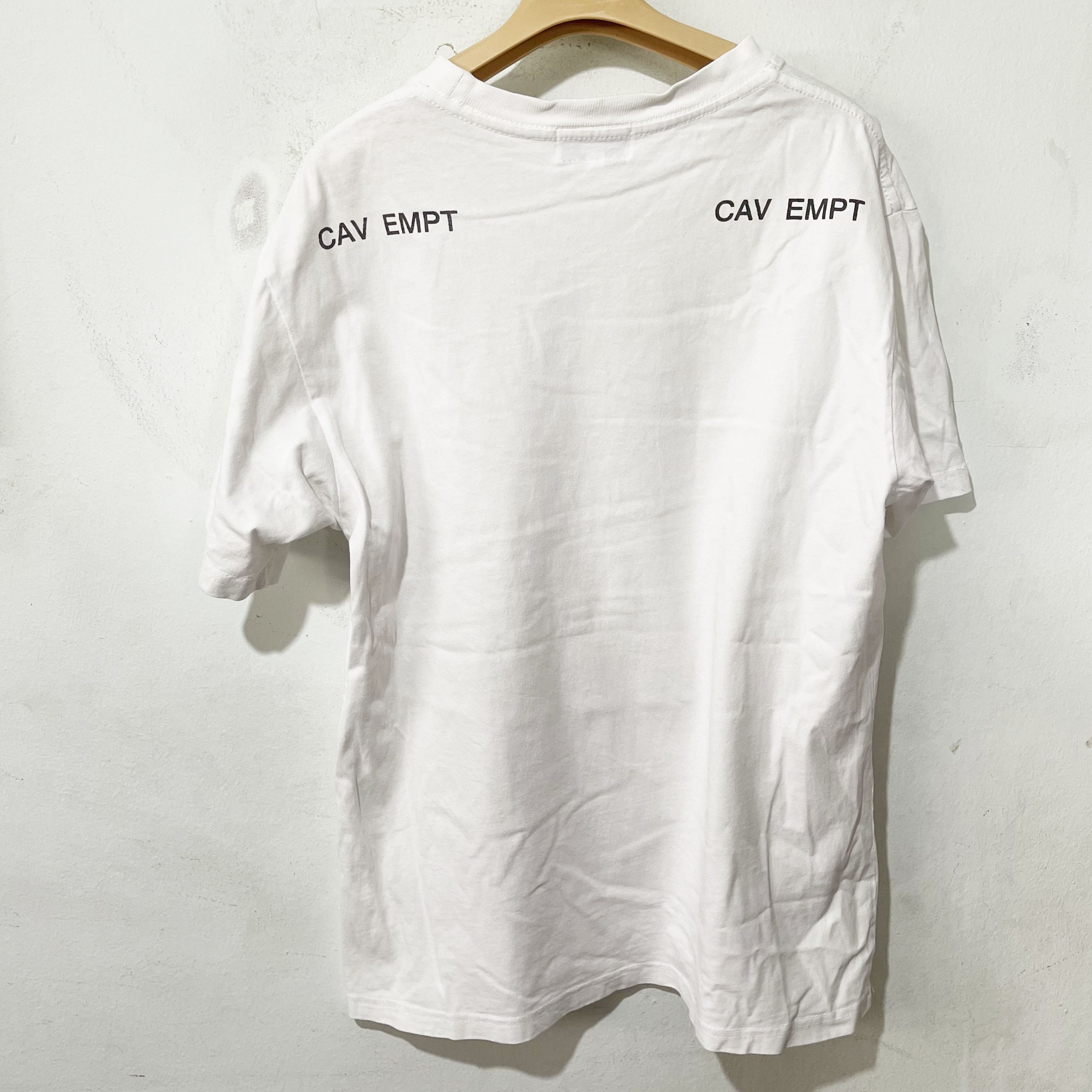Cav Empt Cav Empt C.E Distorted Print T-Shirt Size US S / EU 44-46 / 1 - 3 Thumbnail