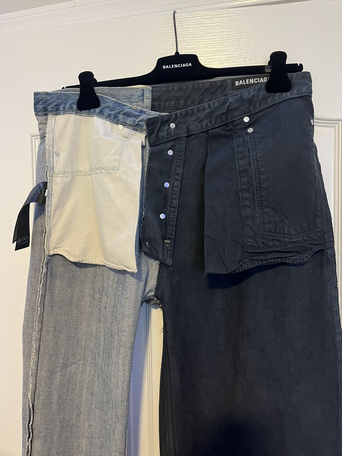 Balenciaga Balenciaga Fifty-Fifty Jeans Size US 36 / EU 52 - 8 Thumbnail