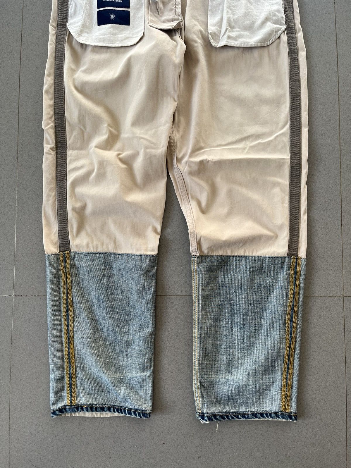 Maison MIHARA YASUHIRO MIHARA YASUHIRO RECONSTRUCTED DOUBLE DENIM CASUAL PANTS Size US 32 / EU 48 - 9 Thumbnail