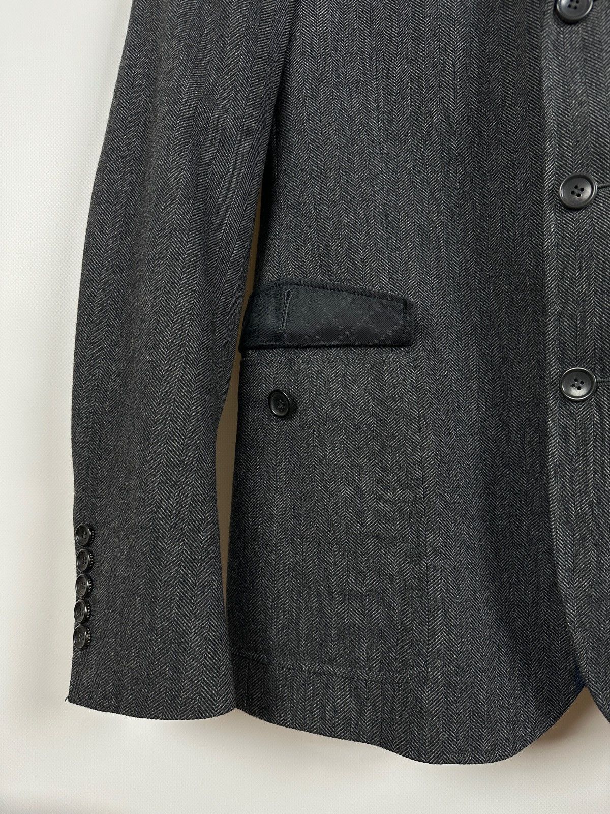 Gucci Vintage Gucci Gray Blazer Size 46R - 10 Thumbnail