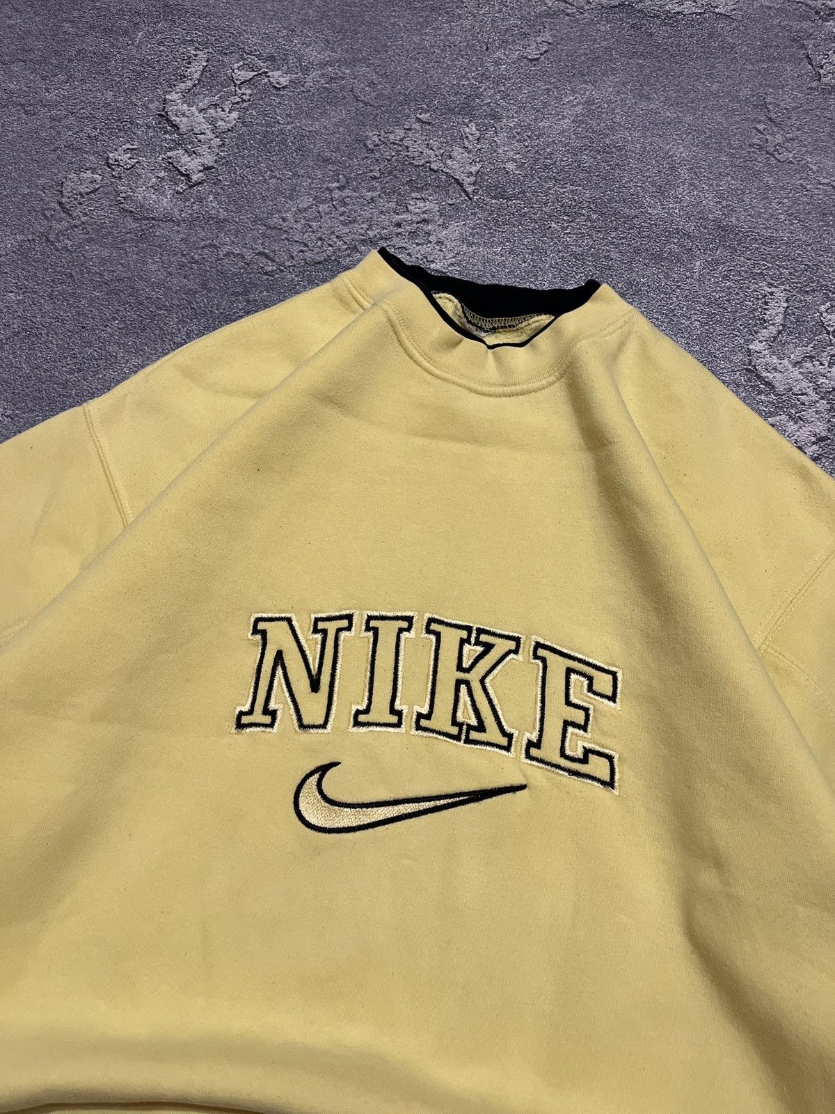 Nike × Vintage 00s Nike Vintage Oversize Big Logo Bootleg Hoodie Y2K Size US XL / EU 56 / 4 - 3 Thumbnail