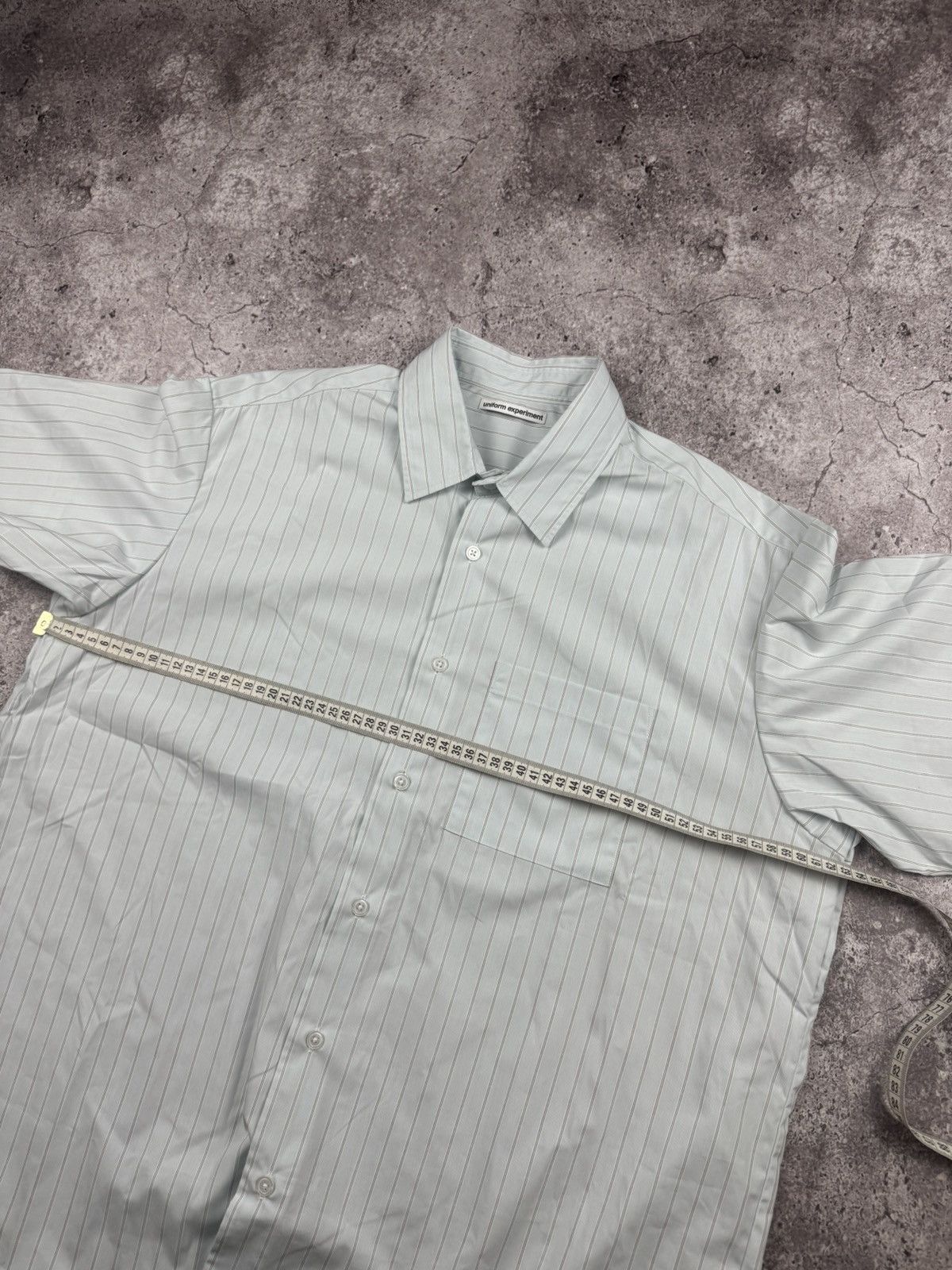 uniform experiment 🔥Uniform experiment fragment design sophnet striped shirt Size US XL / EU 56 / 4 - 9 Thumbnail