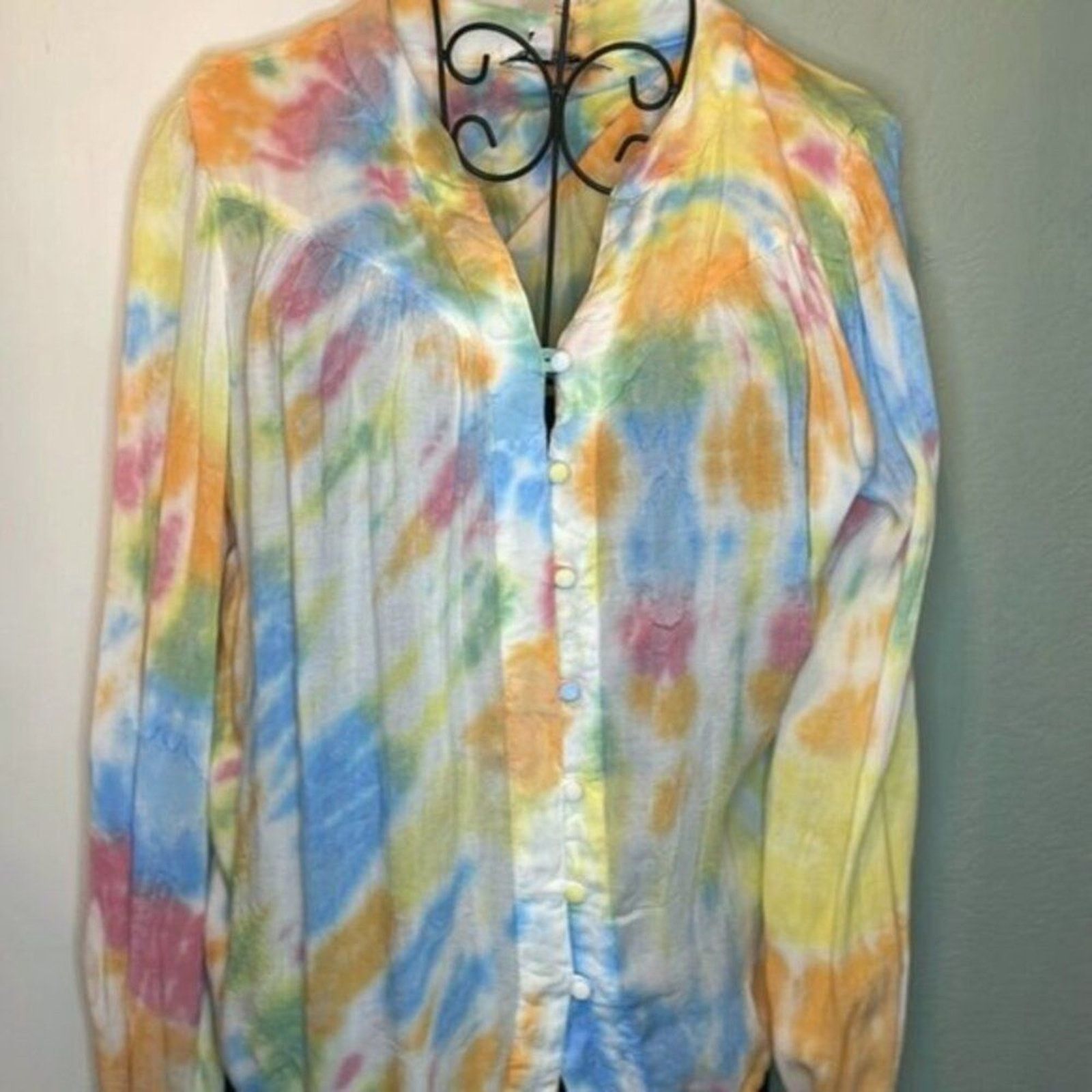 Young Fabulous & Broke Young Fabulous and Broke tie dye Blouse multi colored M Size M / US 6-8 / IT 42-44 - 1 Thumbnail