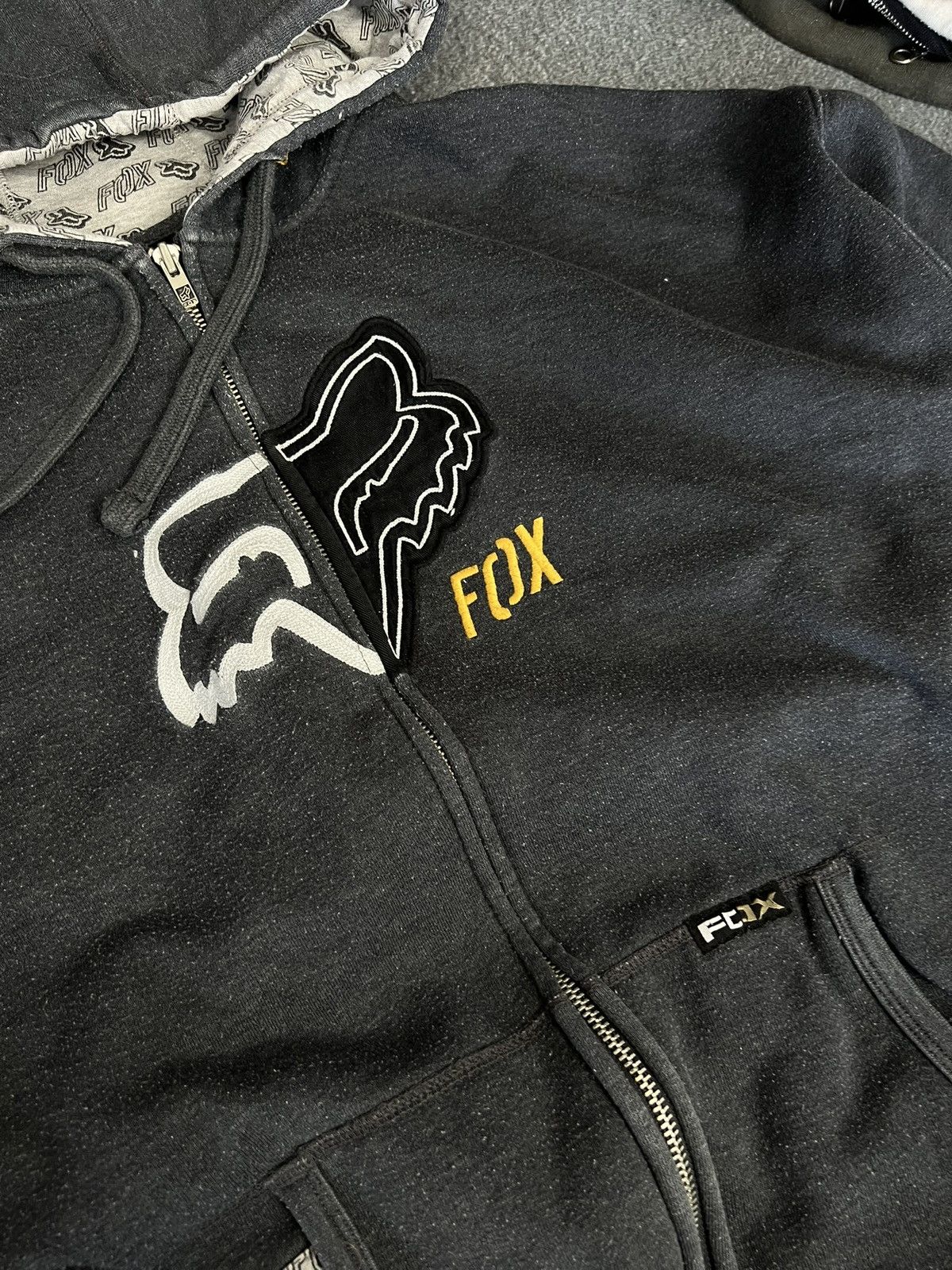Fox Racing Y2K Vintage Hoodie Fox Racing fit 😍 Size US XL / EU 56 / 4 - 6 Thumbnail
