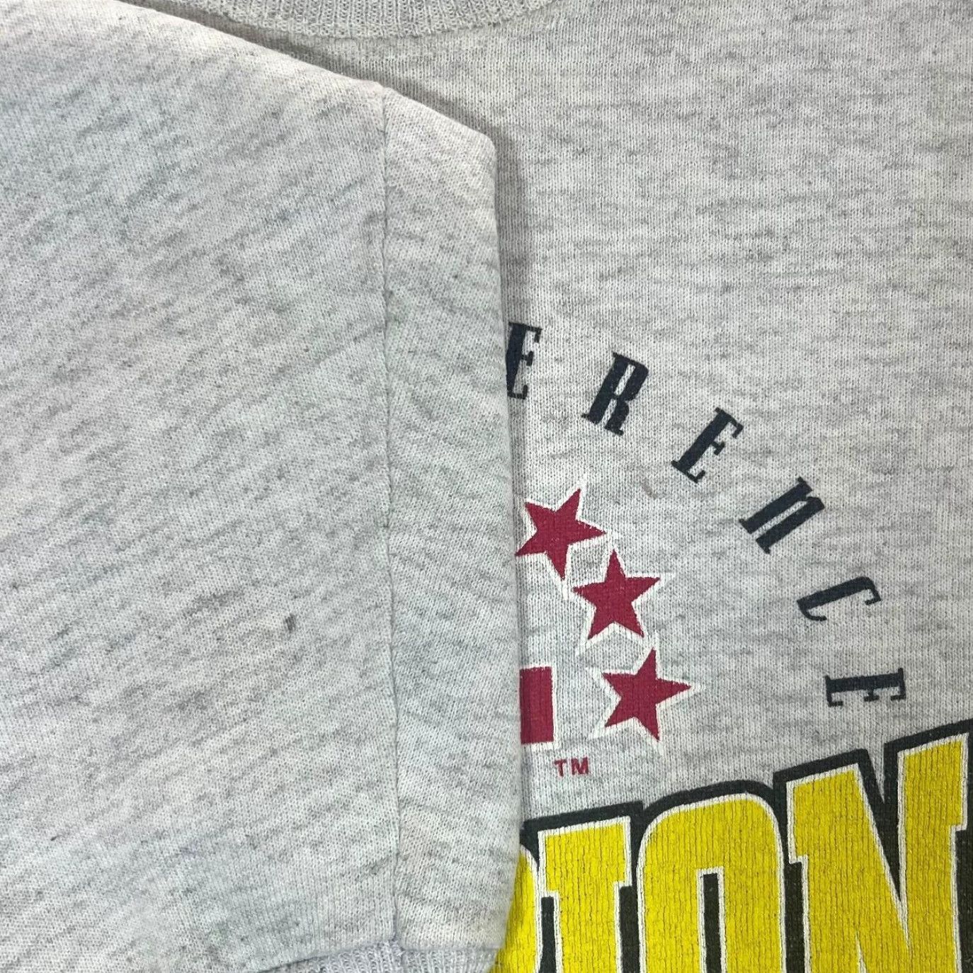 Nutmeg VINTAGE Nutmeg Mills NFL PITTSBURGH STEELERS Graphic Grey Sweatshirt M Medium Mens Size Grey Graphic Steelers 1996 Size US M / EU 48-50 / 2 - 5 Thumbnail