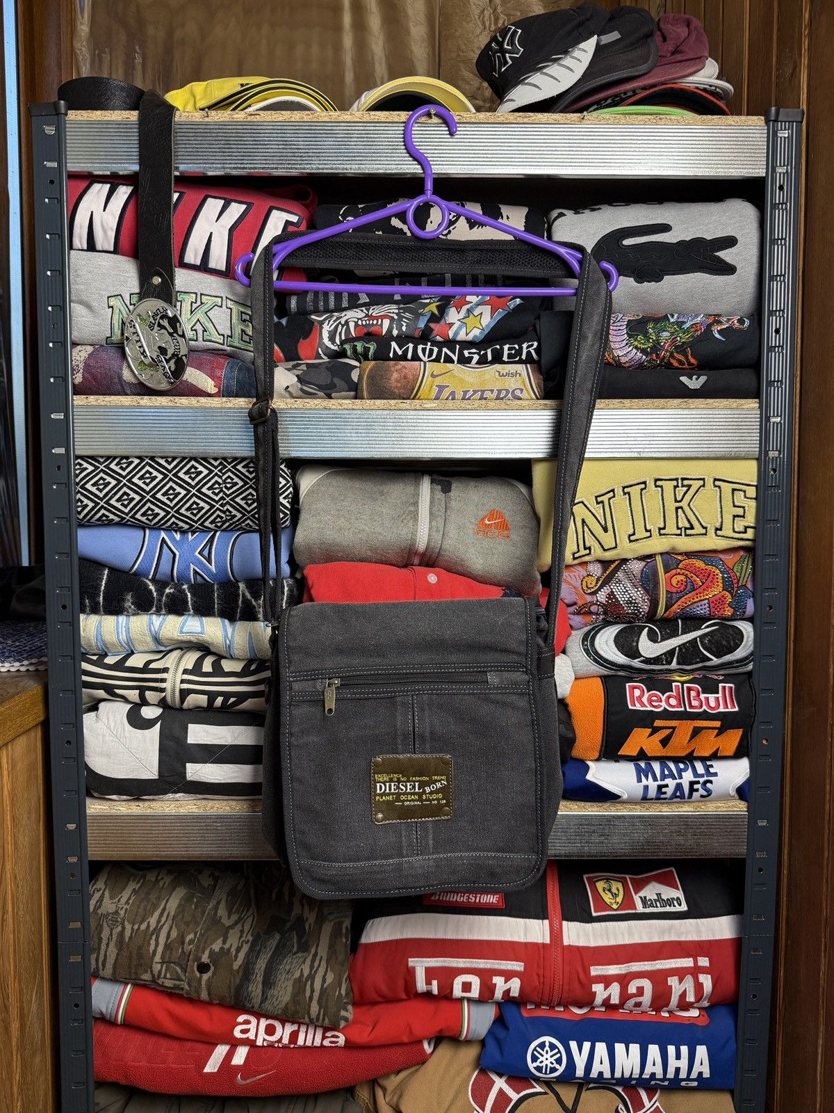 Diesel Rare Vintage 90’s DIESEL SPARE PARTS Jeans Bag Y2K Size ONE SIZE - 1 Thumbnail