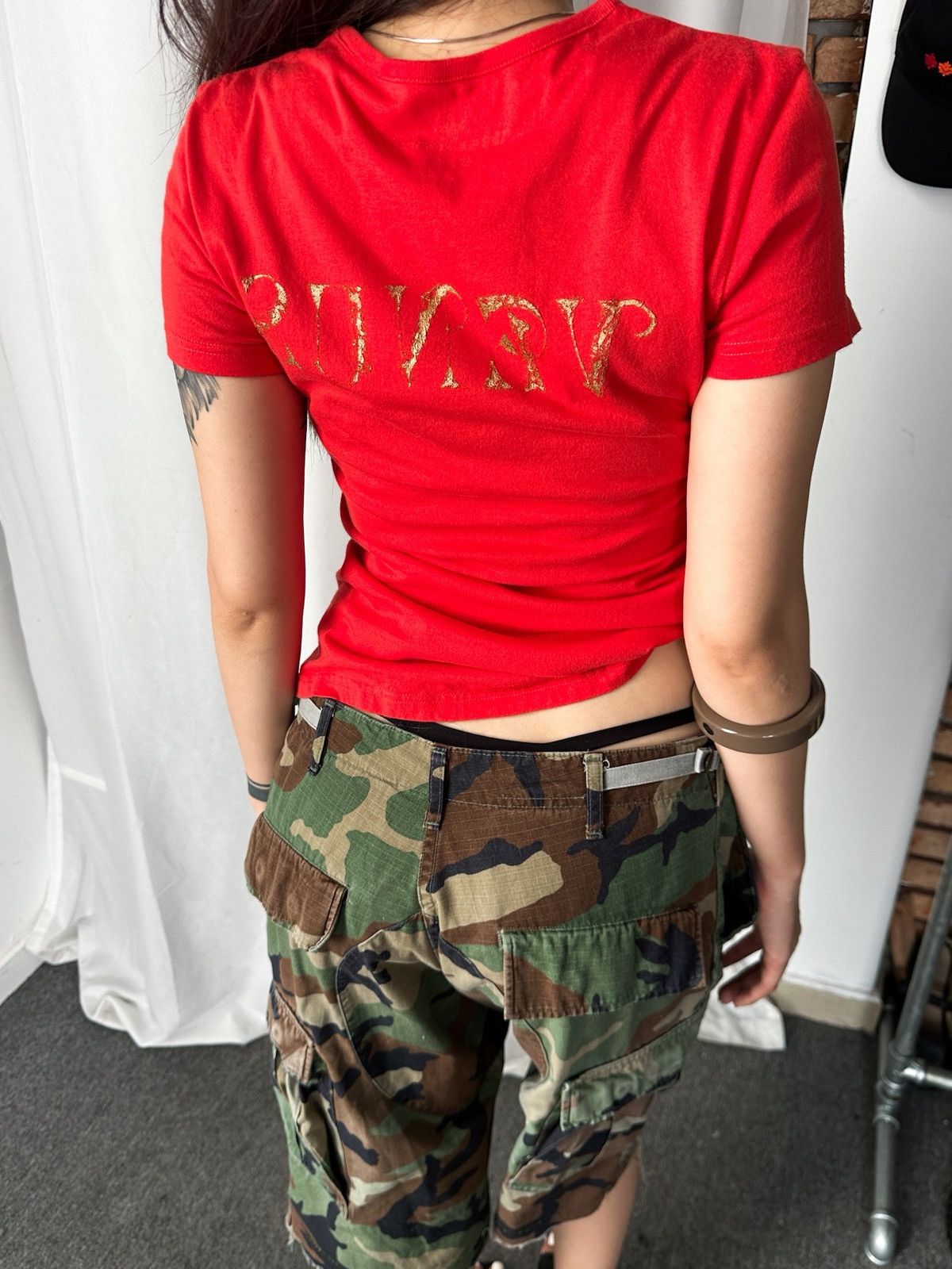 Vintage 1980s Us Army Camo Cargo Pants Size US 31 - 2 Thumbnail