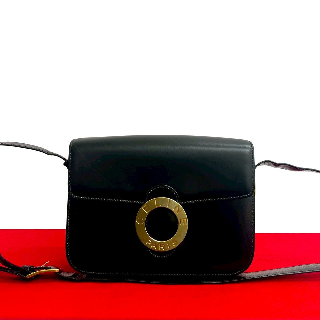Celine Celine Celine Leather Shoulder Bag Leather Shoulder Bag DUTY FREE for USA Size ONE SIZE - 1 Thumbnail