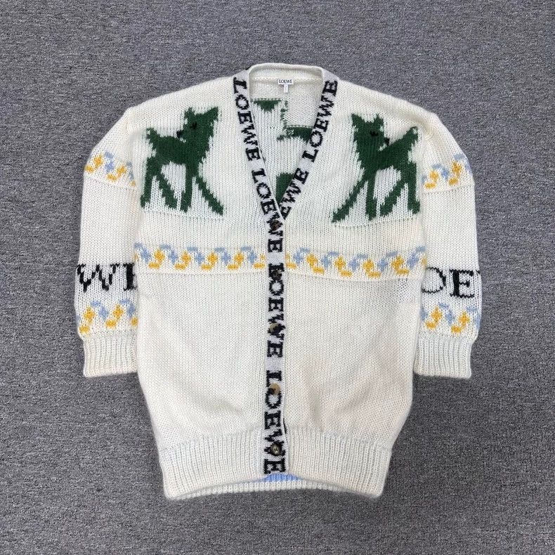 Loewe loewe Knitted cardigan 2505-Nextarrow Size US XS / EU 42 / 0 - 1 Thumbnail