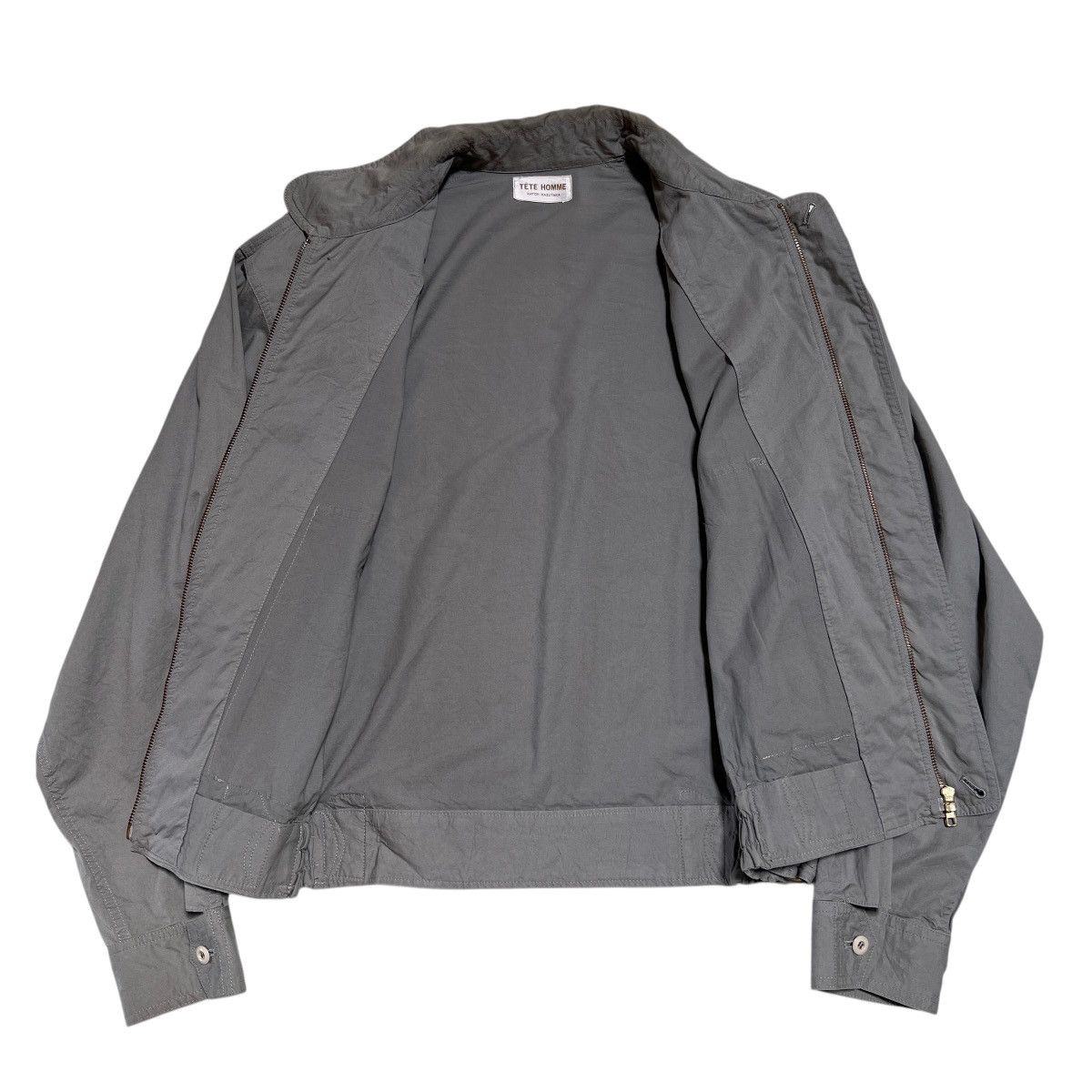 Tete Homme 🔥 Vintage Tete Homme Katoh Kazutaka Rayon Pocket jacket Size US M / EU 48-50 / 2 - 4 Thumbnail