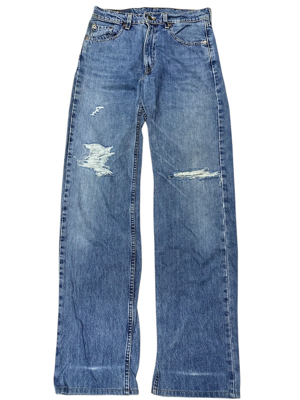 Levi's Vintage Distress Levis 519 Light Washed .. Size US 29 - 1 Thumbnail