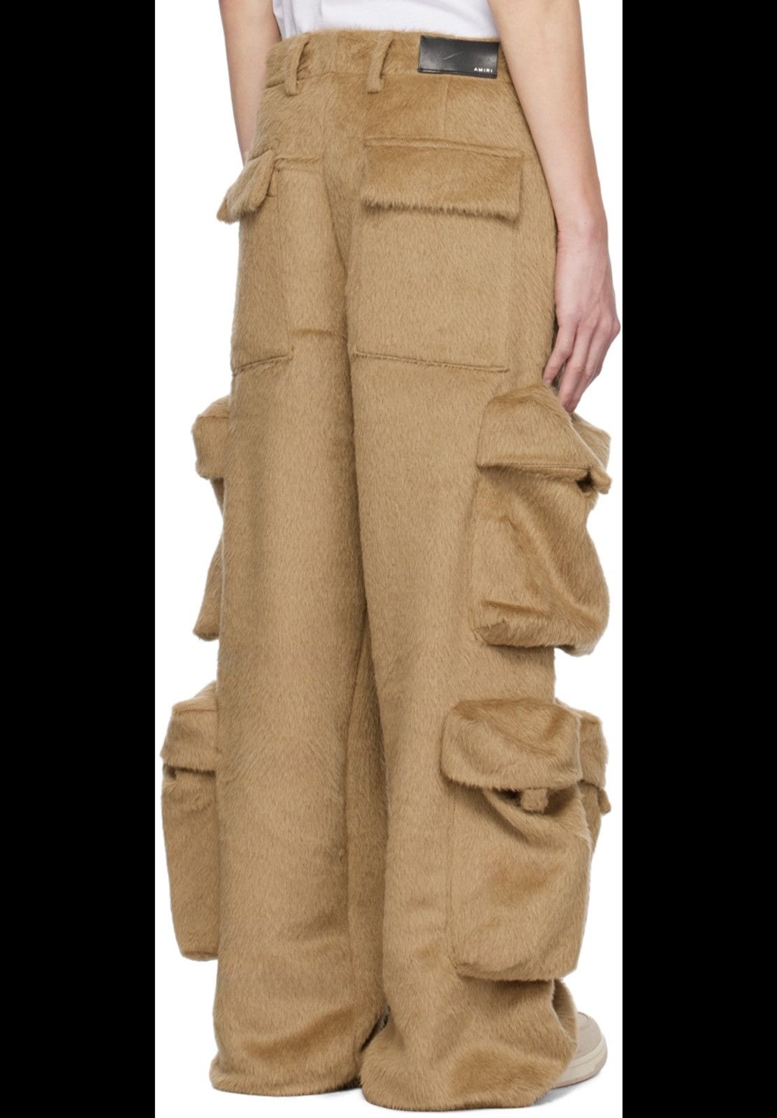 Amiri Amiri Beige Oversized Cargo Pants Size US 34 / EU 50 - 4 Thumbnail