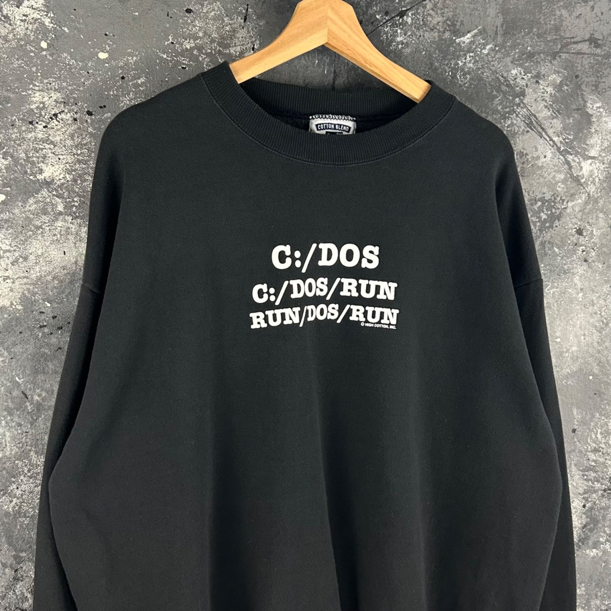 Lee × Vintage Vintage Technology Computer sweatshirt Size US XL / EU 56 / 4 - 2 Thumbnail