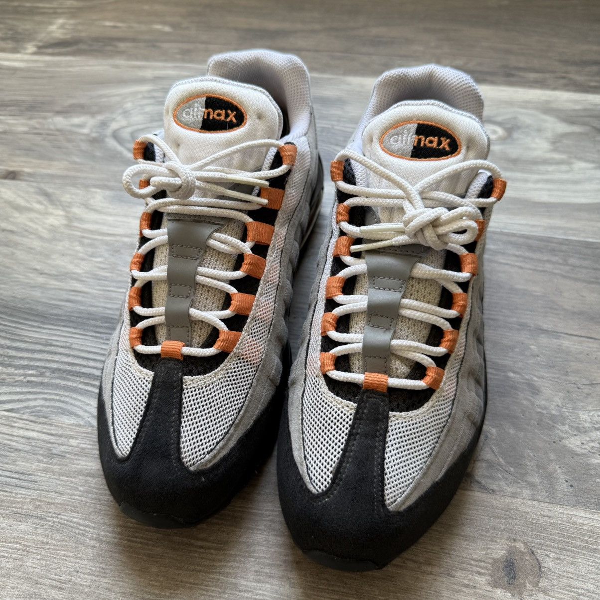 Nike S/S 2011 Nike Air Max 95 "Bright Mandarin" Size US 9.5 / EU 42-43 - 3 Thumbnail