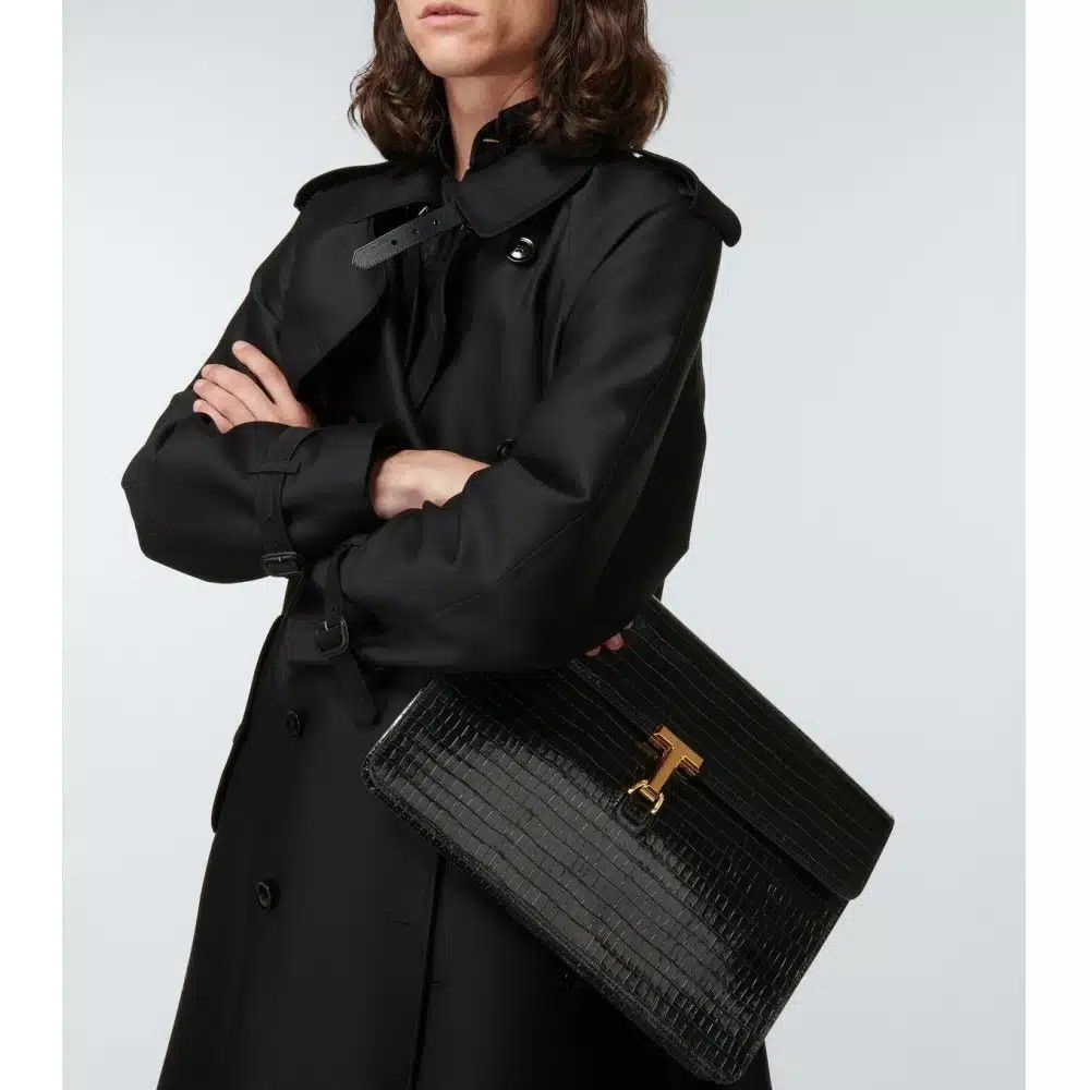 Tom Ford o1loc1c0825 H0547 Size: OS / Leather Portfolio in Black Size ONE SIZE - 2 Thumbnail