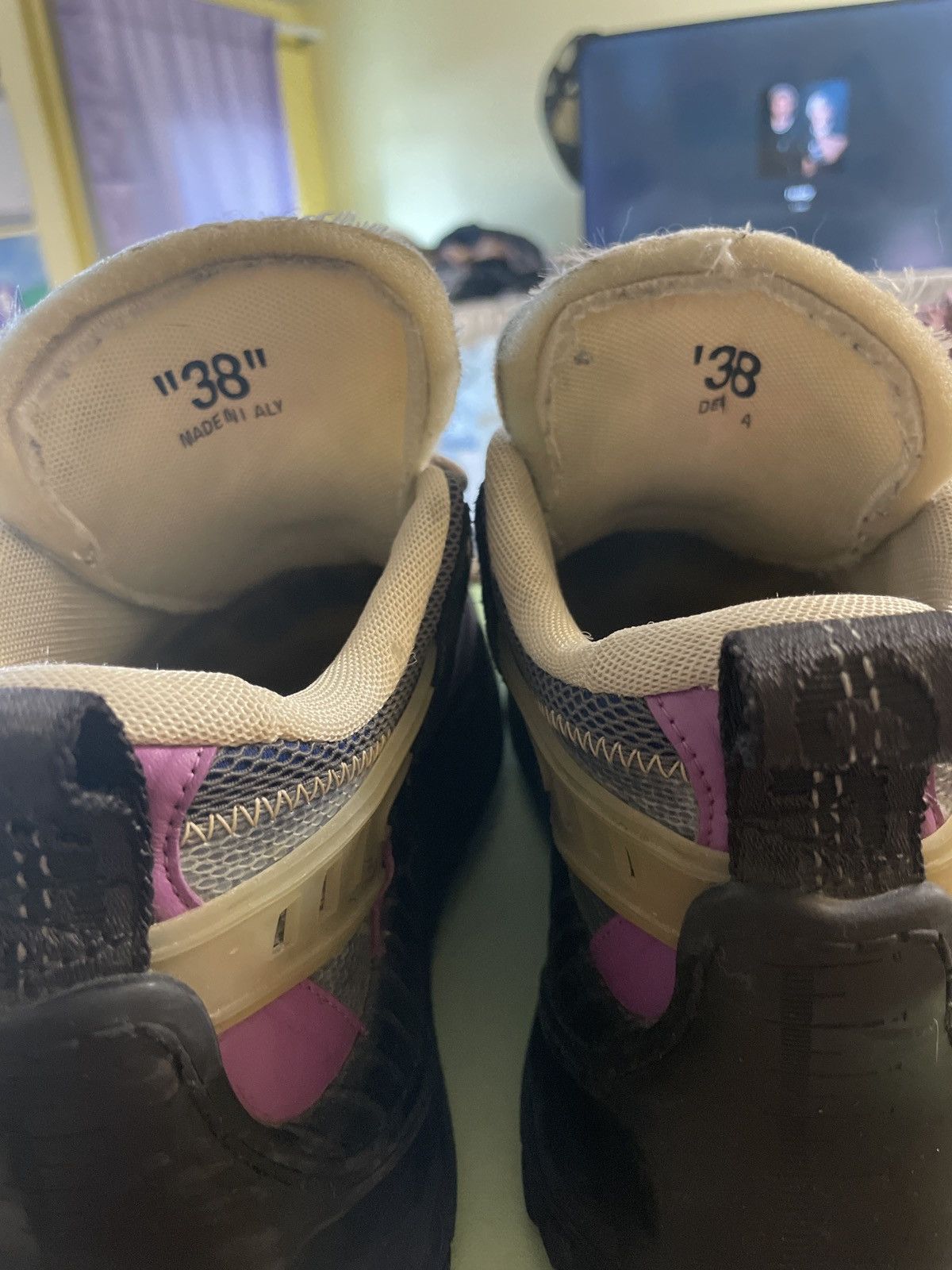 Off-White ODSY 1000 VIOLET FUSCHIA Size US 8 / IT 38 - 6 Thumbnail