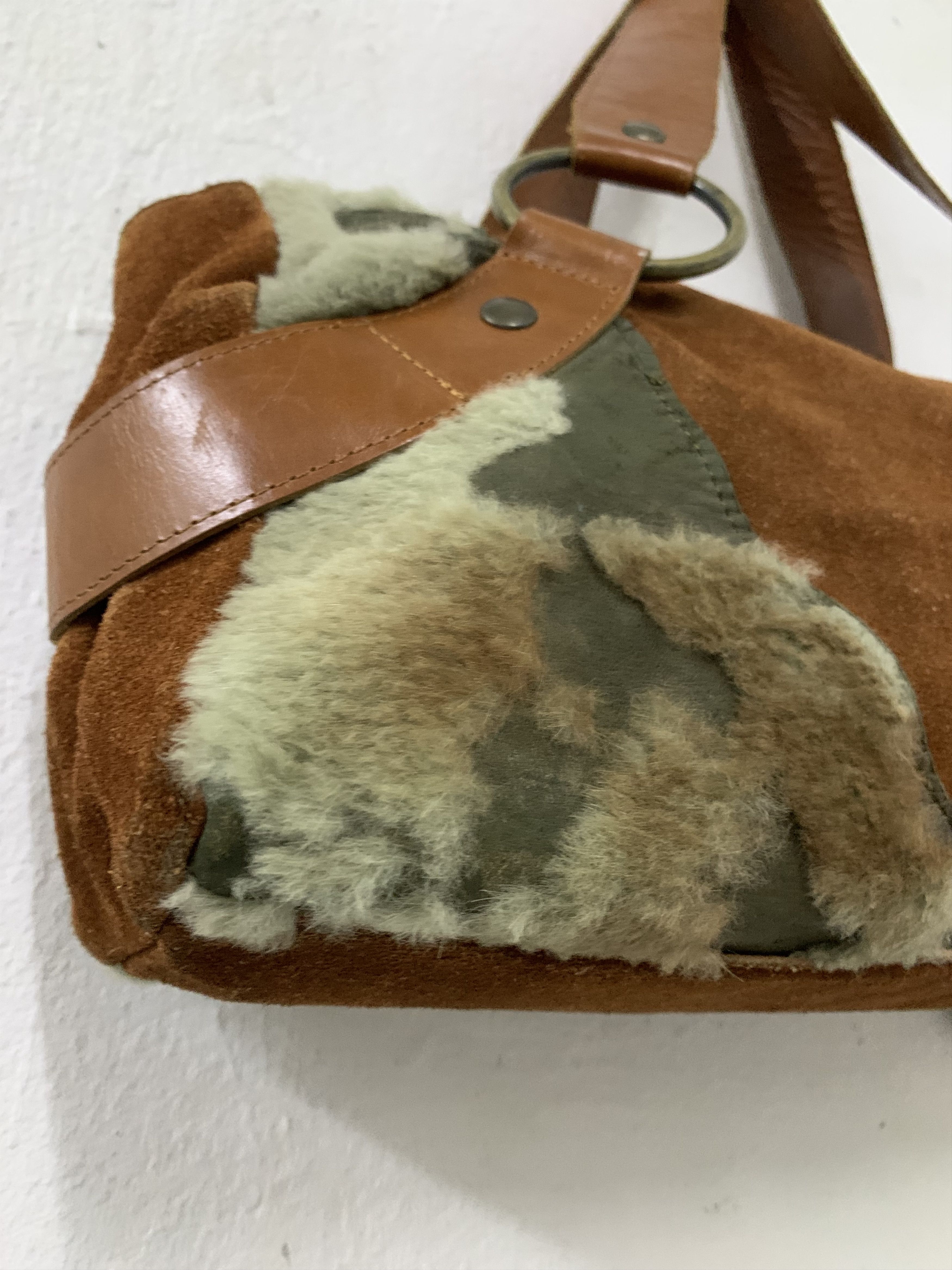 Japanese Brand Trafico Leather Shoulder Bag Size ONE SIZE - 3 Thumbnail