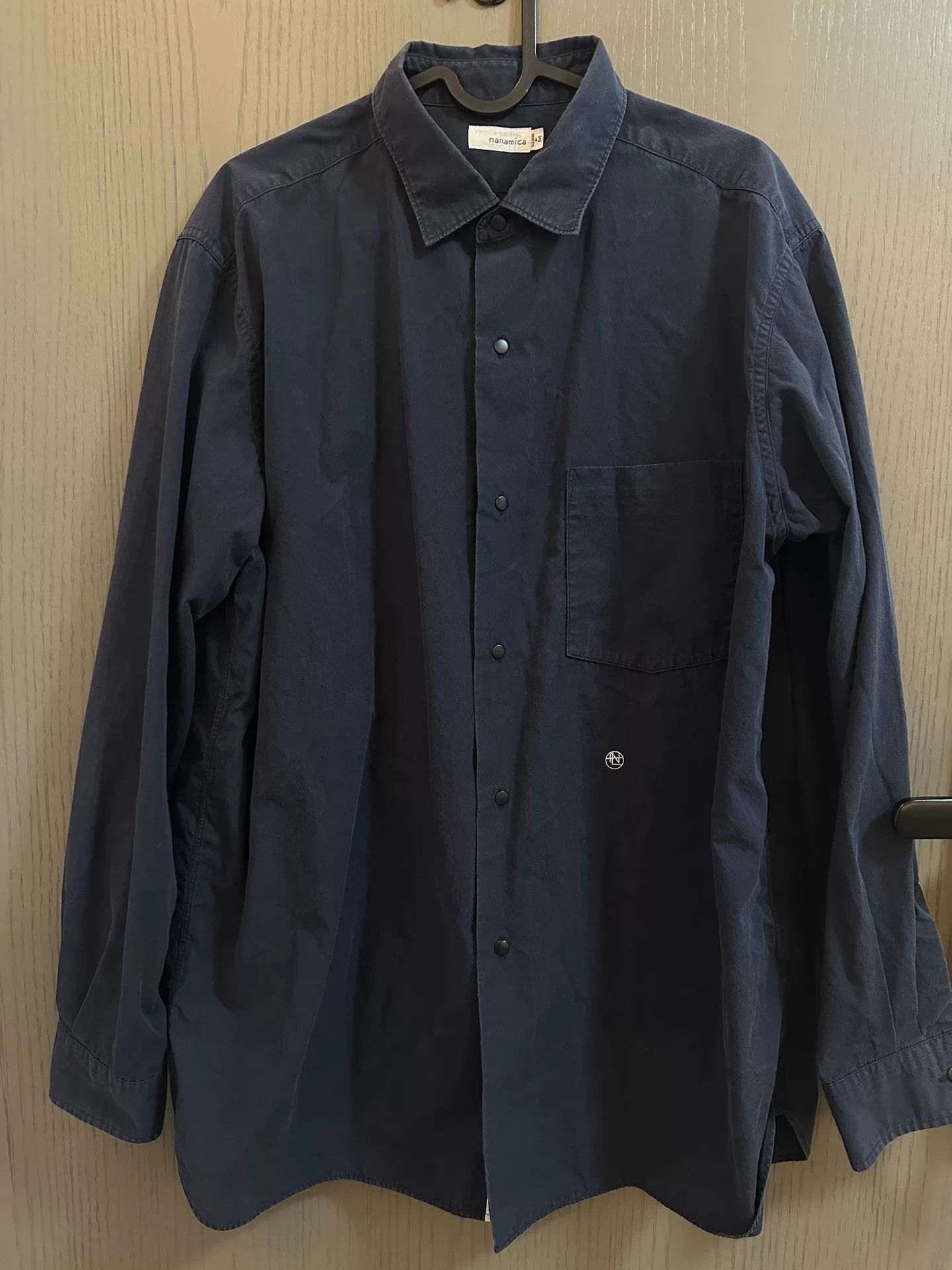 Nanamica NANAMICA Regular Collar Wind Shirt Size US M / EU 48-50 / 2 - 1 Thumbnail