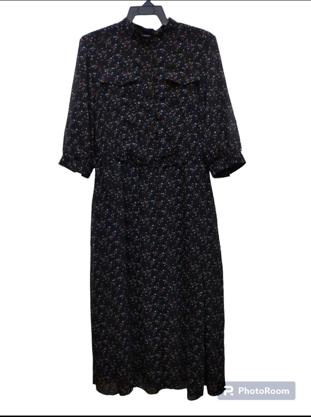 Designer × Tomas Maier × Uniqlo Tomas Maier x Uniqlo Long Dress Size L / US 10 / IT 46 - 1 Thumbnail