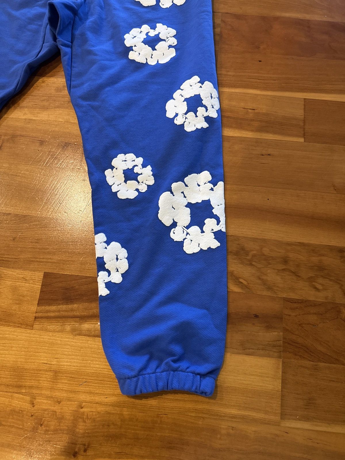 DENIM TEARS Denim Tears Blue Sweatpants Large Size US 31 - 3 Thumbnail