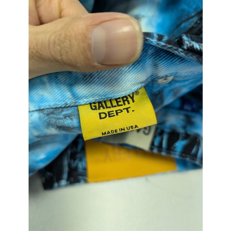 Gallery Dept. o1rshd1 Marley Tie Dye Denim Jeans in Blue / Black / White Size US 36 / EU 52 - 20 Thumbnail