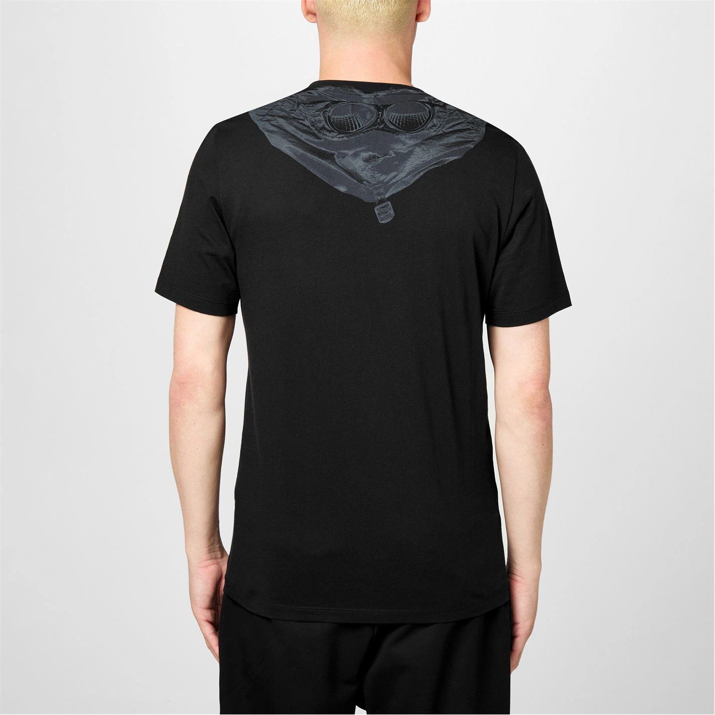 C.P. Company o1g2r1mq0426 Regular Fit Goggle Print T-Shirt in Black Size US M / EU 48-50 / 2 - 4 Thumbnail