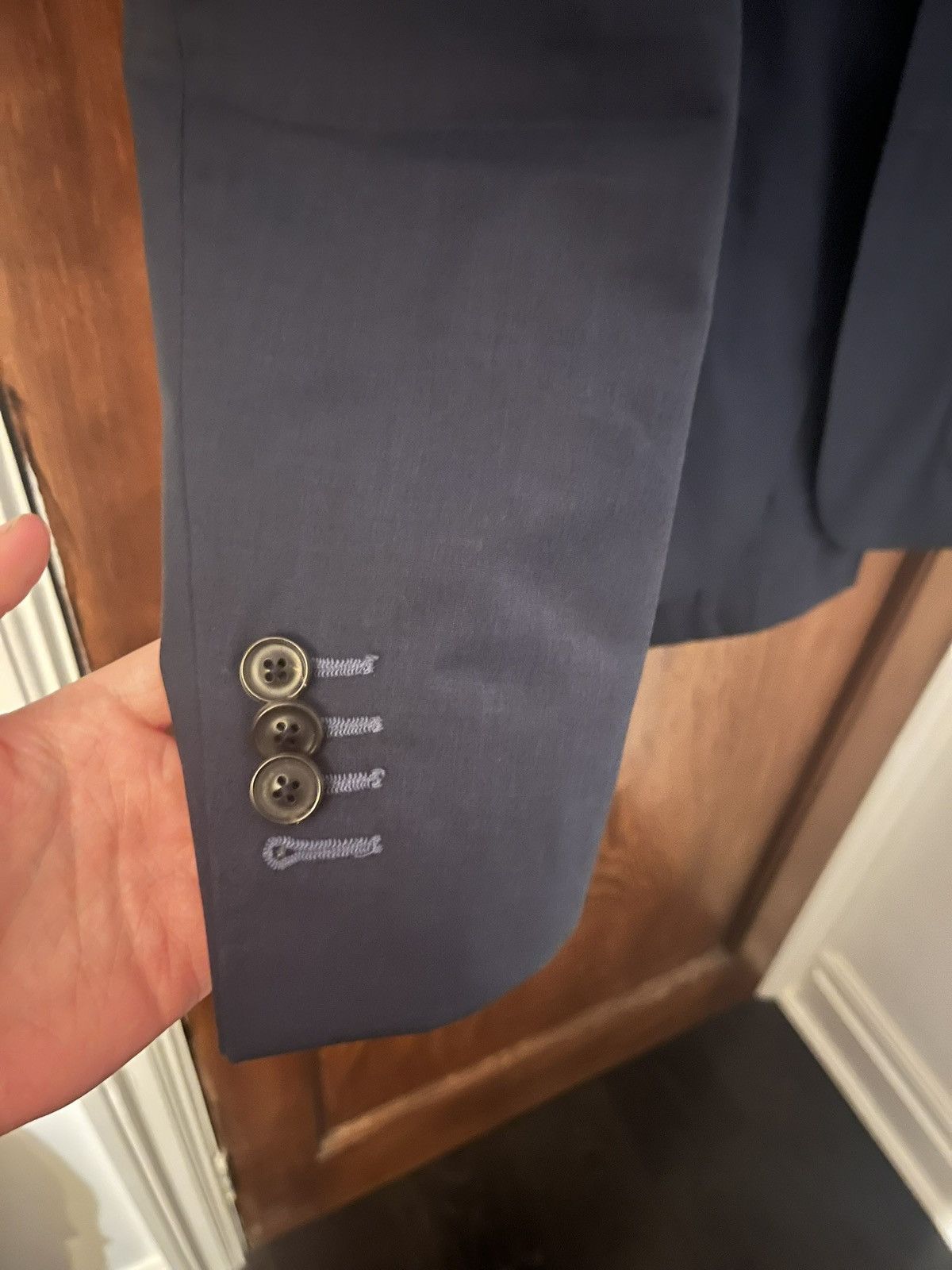 Canali Canali new season navy suit uk 36r/30w Size 36R - 2 Thumbnail