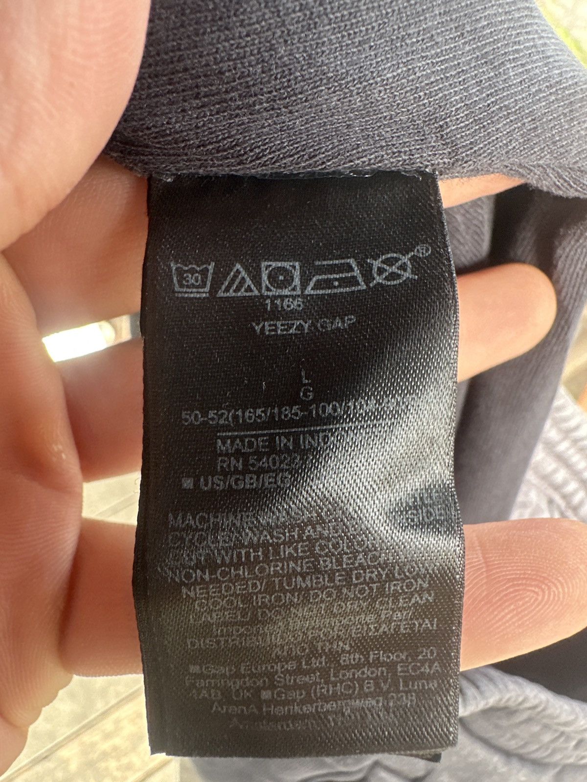 Balenciaga × Gap × Kanye West Yeezy Gap Wide Leg Double Layer Sweatpants Size US 34 / EU 50 - 8 Thumbnail