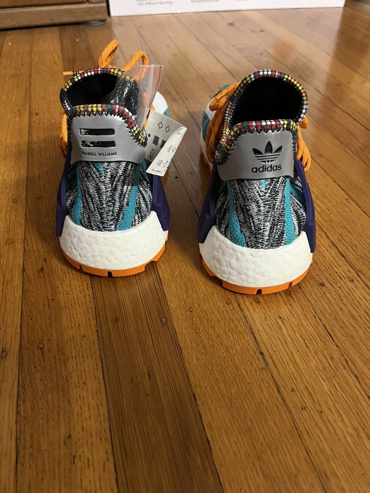 Adidas Pharrell x NMD human race trail ‘Solar Pack’ Size US 8 / EU 41 - 7 Thumbnail