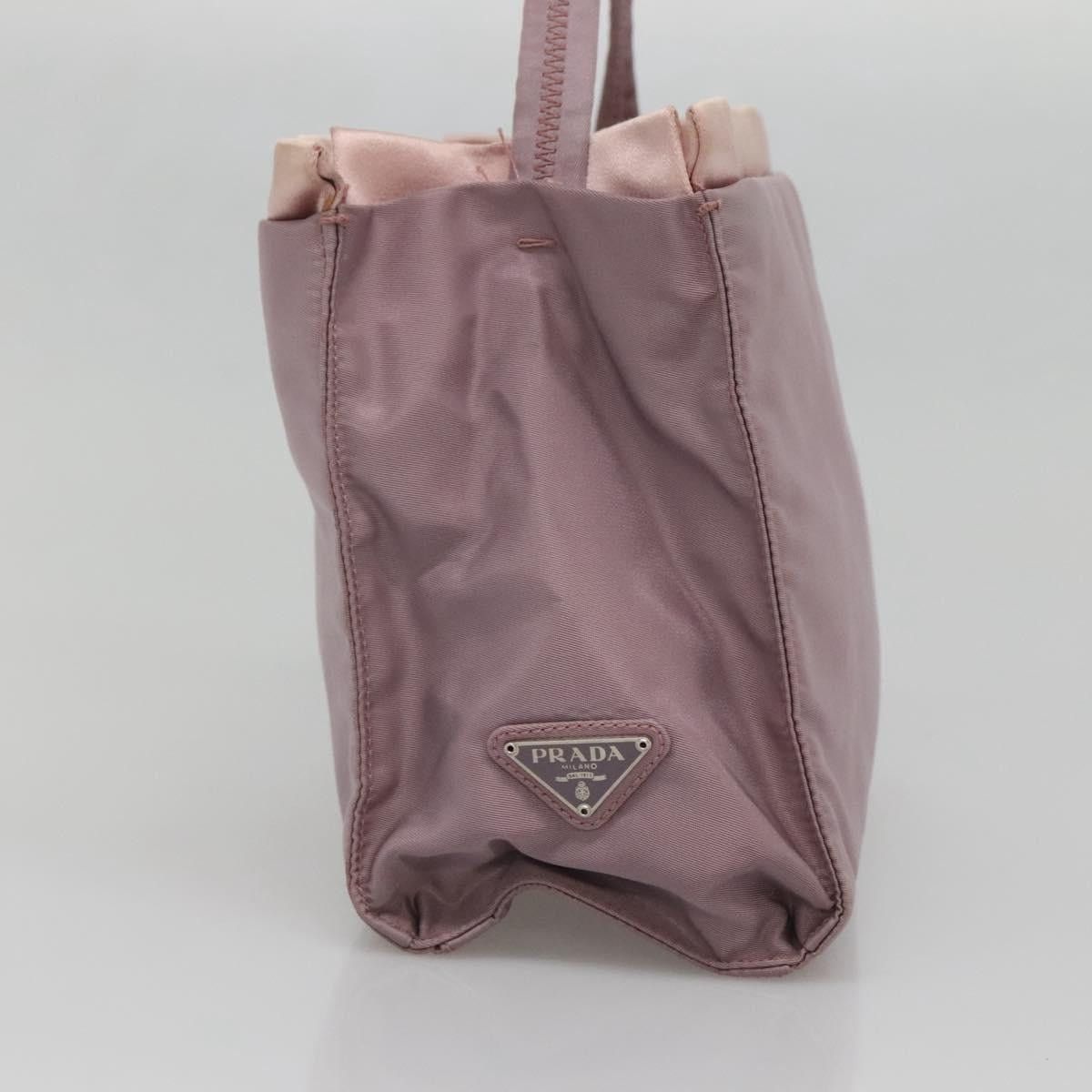 Prada PRADA Hand Bag Nylon Pink Size ONE SIZE - 4 Thumbnail