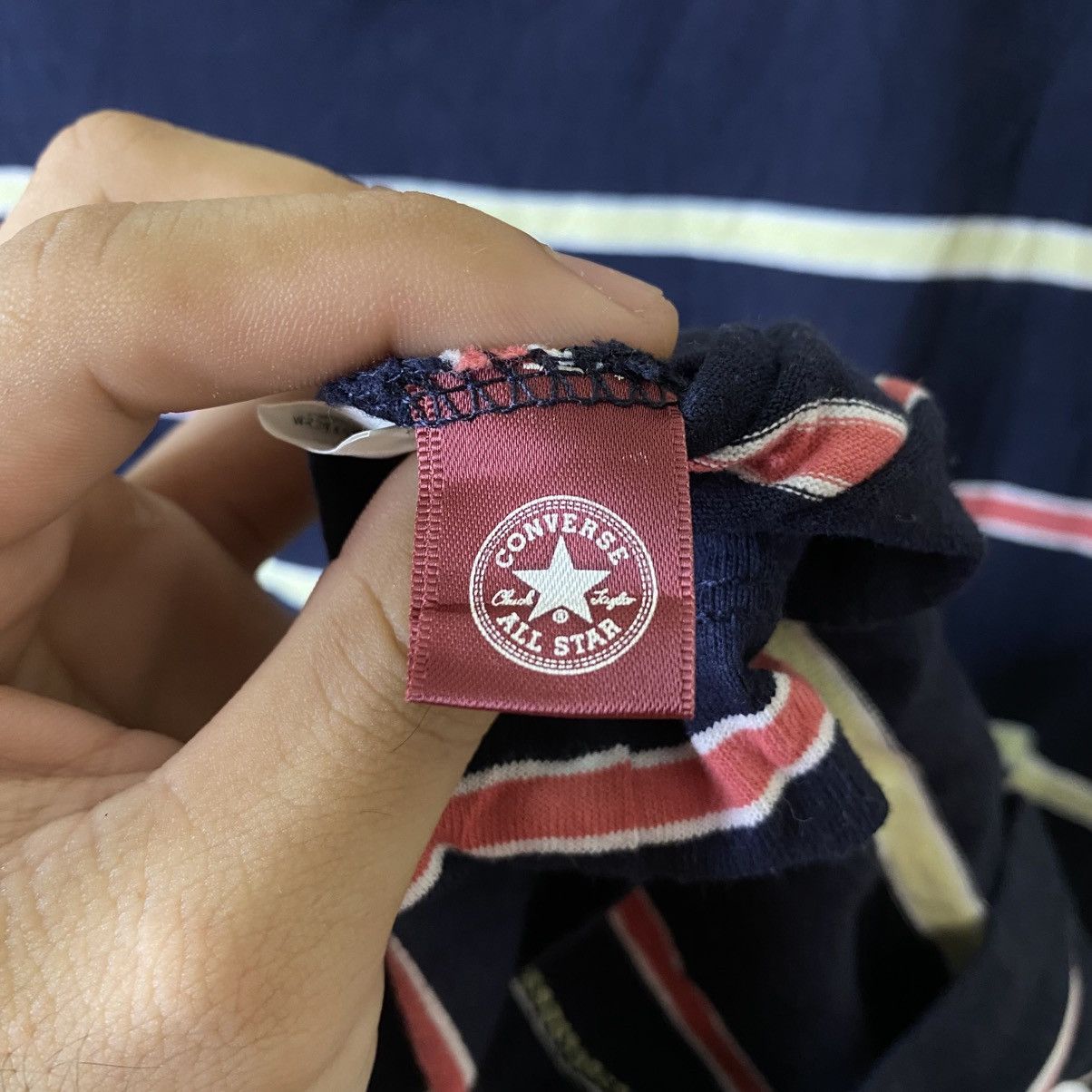 Converse Converse Multicolor Stripes T Shirt Size US L / EU 52-54 / 3 - 4 Thumbnail