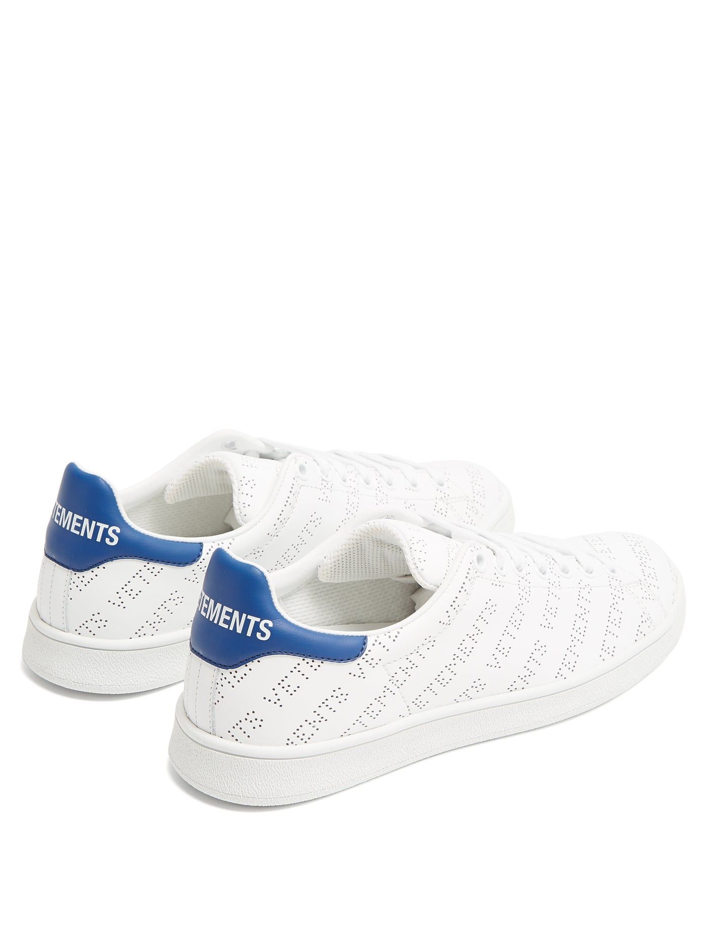 Vetements Vetements 배트멍 스탠스미스 펀칭 가죽 스니커즈​ Size US 7 / EU 40 - 4 Thumbnail
