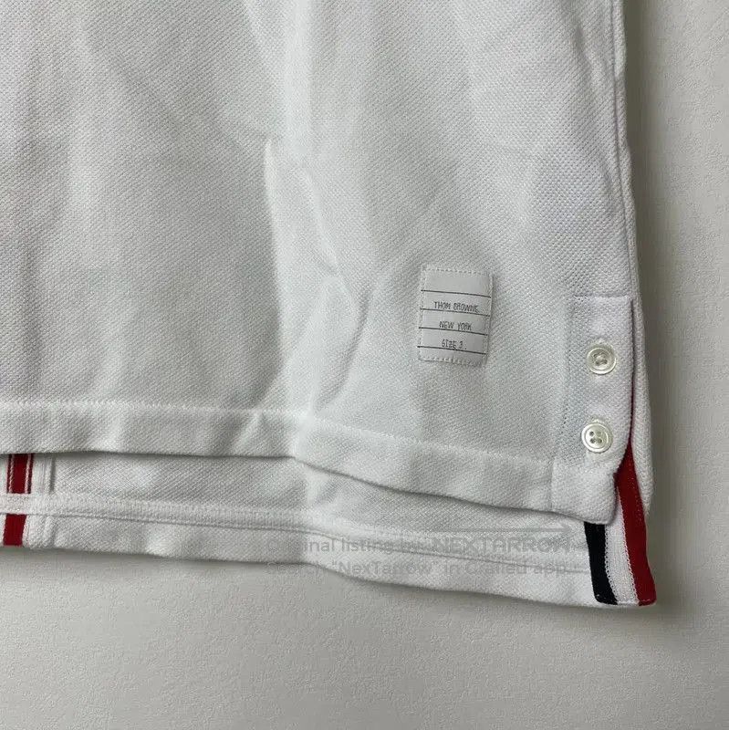 Thom Browne Thom Browne White Cotton Men's T-shirt . Size US L / EU 52-54 / 3 - 8 Thumbnail