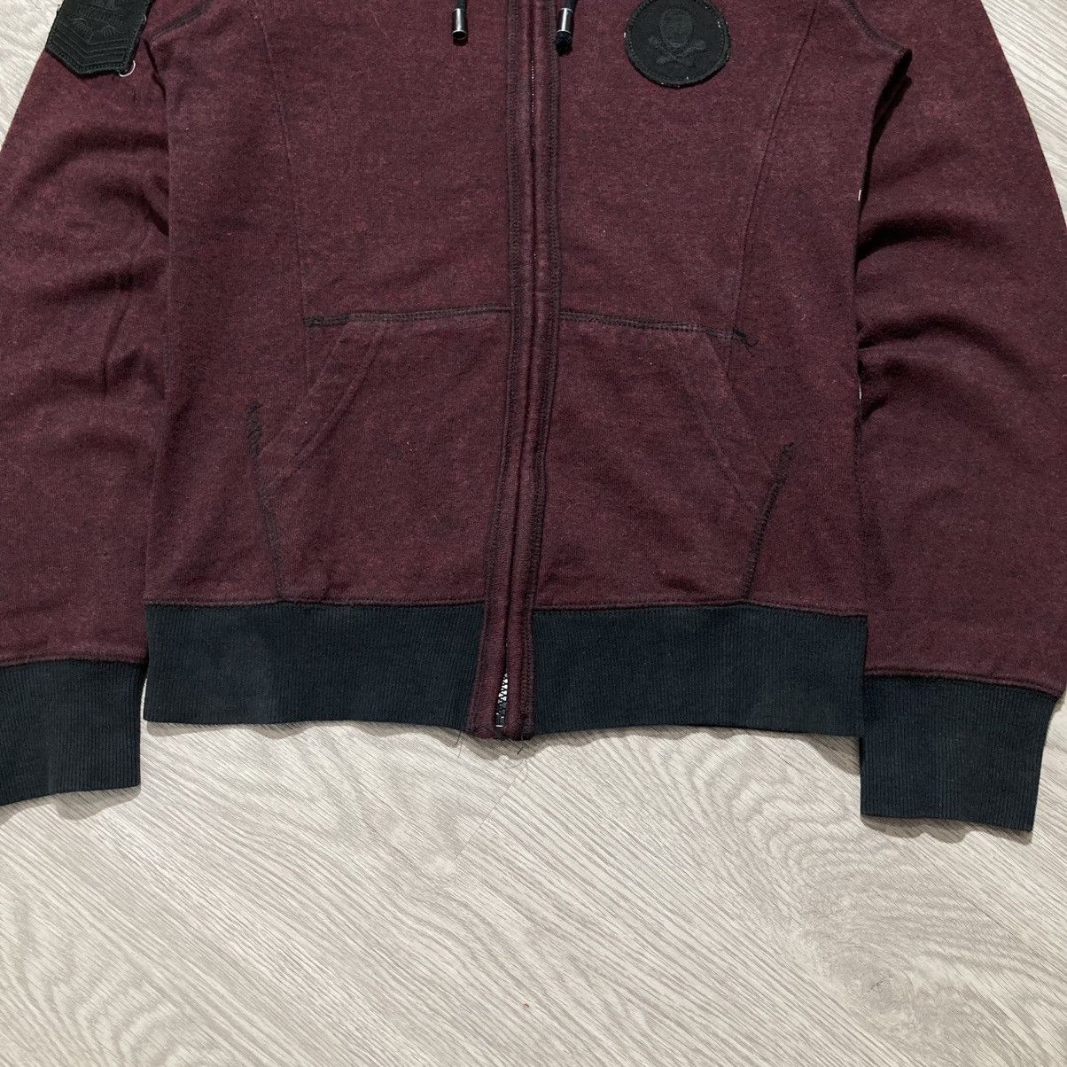 Hysteric Glamour 2000s Buckaro Skull Patch Logo Fur Ziphoodie Lgb Punk Style Size US S / EU 44-46 / 1 - 8 Thumbnail