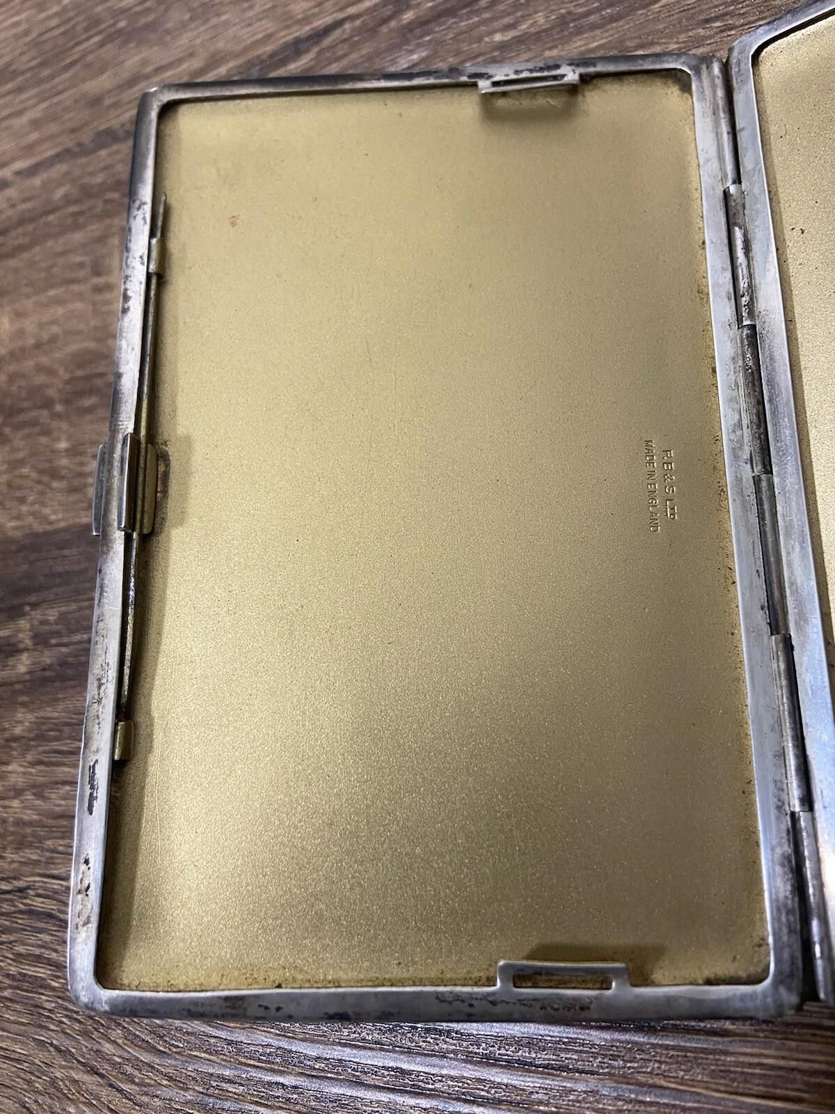 Other Shagreen ivory stingray silver plate cigarette case, England Size ONE SIZE - 7 Thumbnail