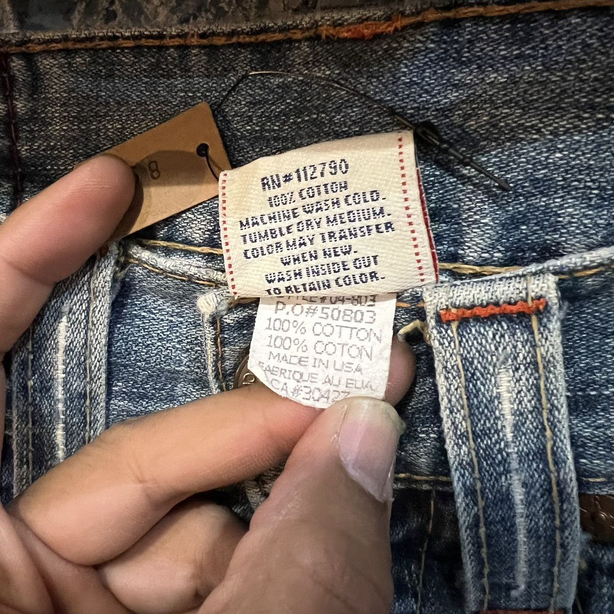 Evisu × Hysteric Glamour × True Religion Vintage Y2K 00’s True Religion Bootcut Jeans booty pant Size 32" / US 10 / IT 46 - 8 Thumbnail