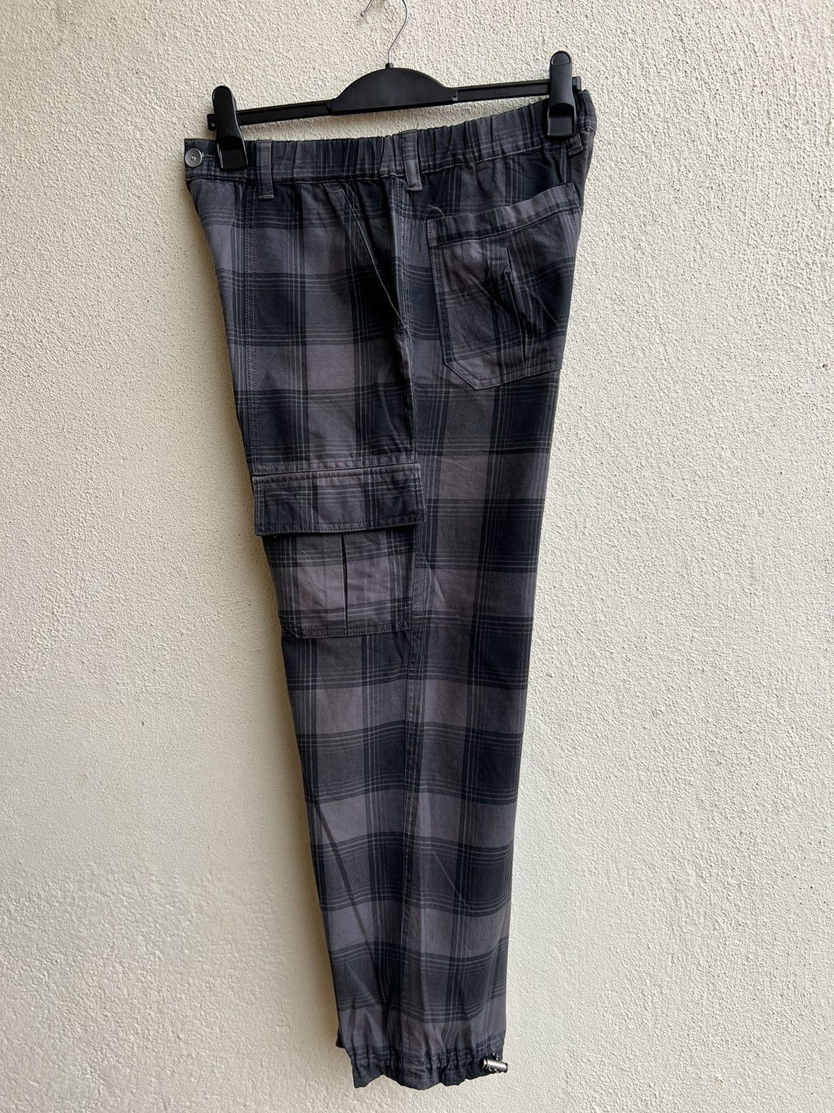 Vintage VTG MILK BOY Japan Check Cargo Trouser Pant Size US 30 / EU 46 - 22 Thumbnail