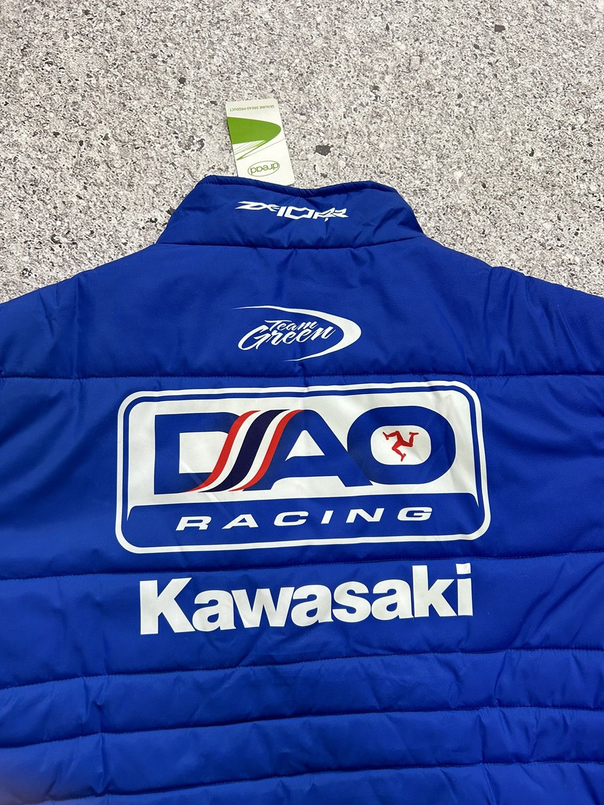 Japanese Brand × NASCAR New Dao Racing Kawasaki Green Team Racing Jacket Size US XXL / EU 58 / 5 - 18 Thumbnail