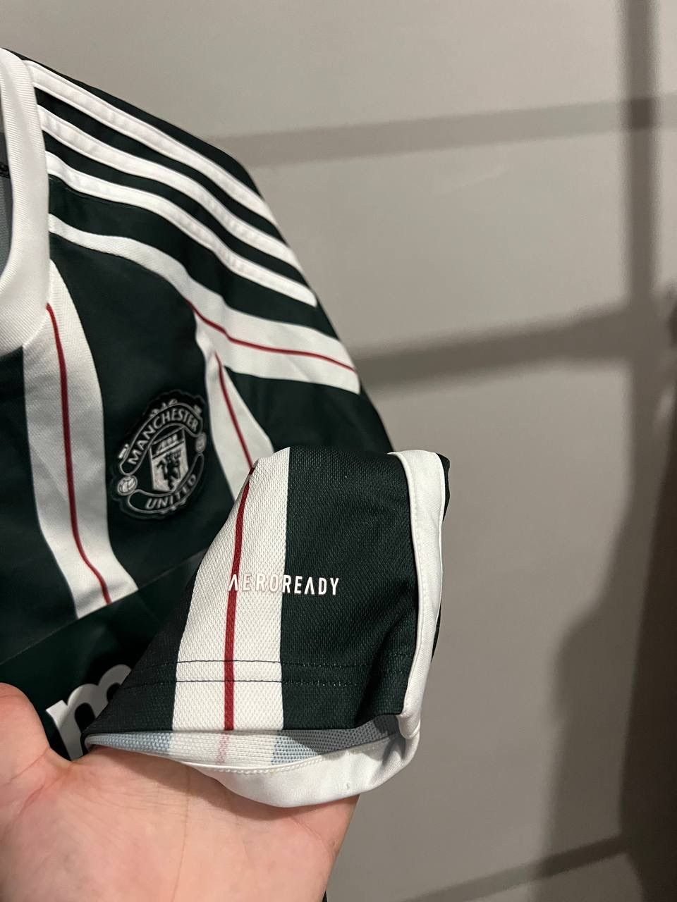 Adidas 2023/24 MANCHESTER UNITED AWAY SOCCER JERSEY FOOTBALL SHIRT Size US S / EU 44-46 / 1 - 12 Thumbnail