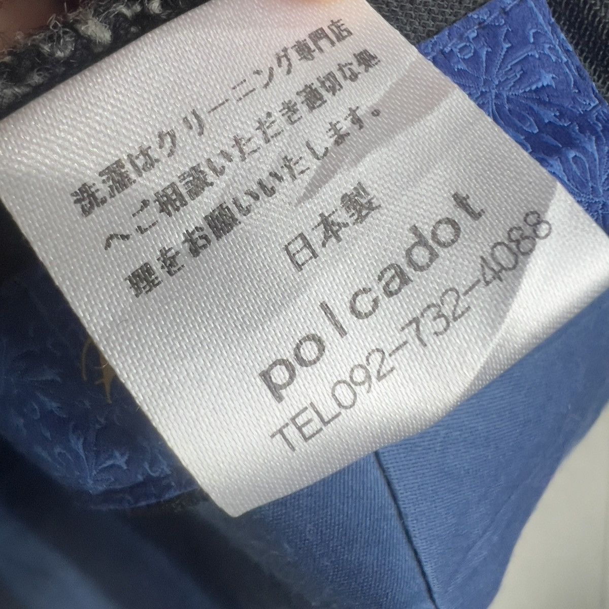 Harris Tweed × Japanese Brand × Vintage Harris Tweed x Polcadot Size ONE SIZE - 8 Thumbnail
