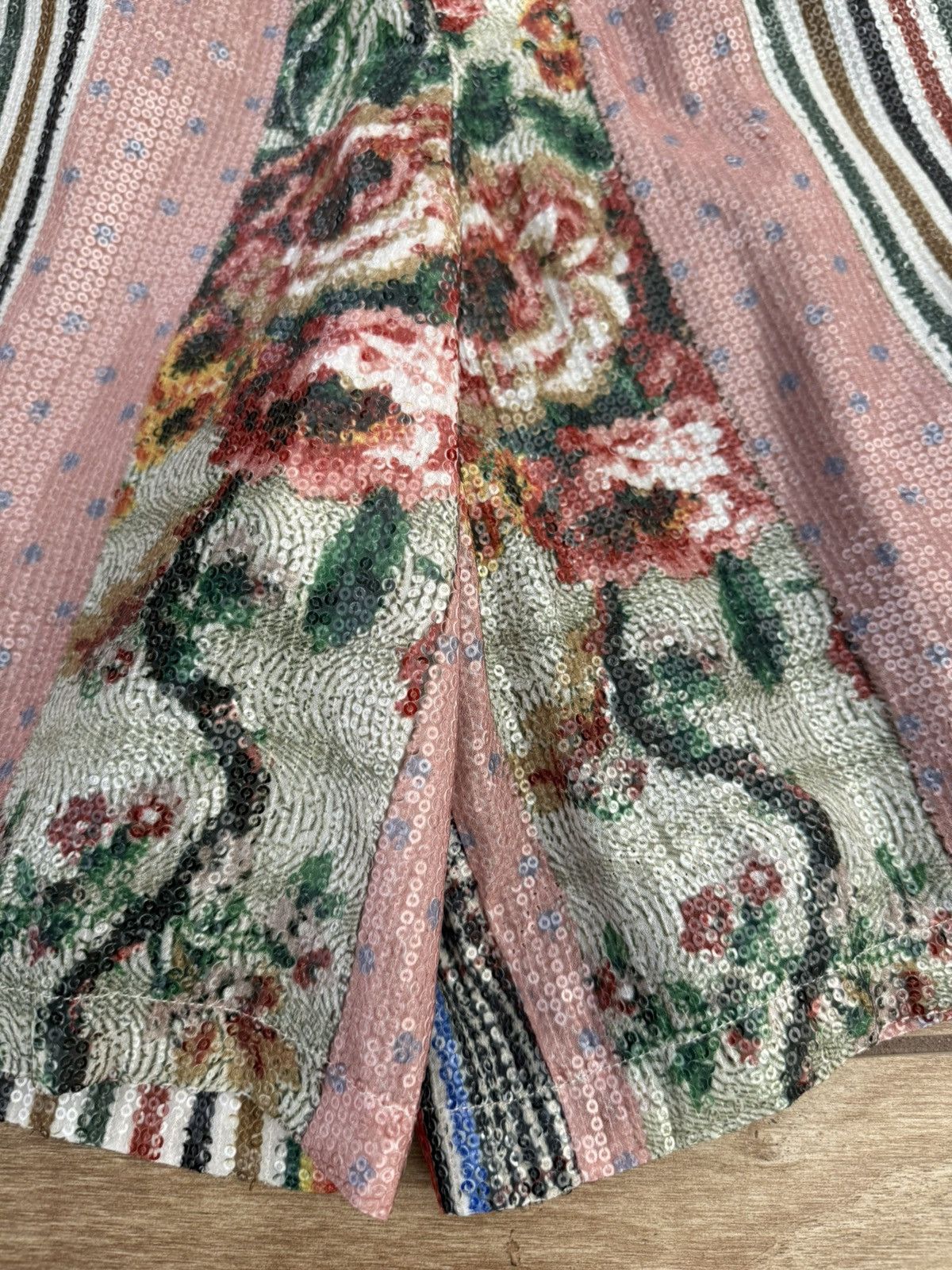 Pierre-Louis Mascia Pierre-Louis Mascia Sequins Shorts Size US 31 - 3 Thumbnail