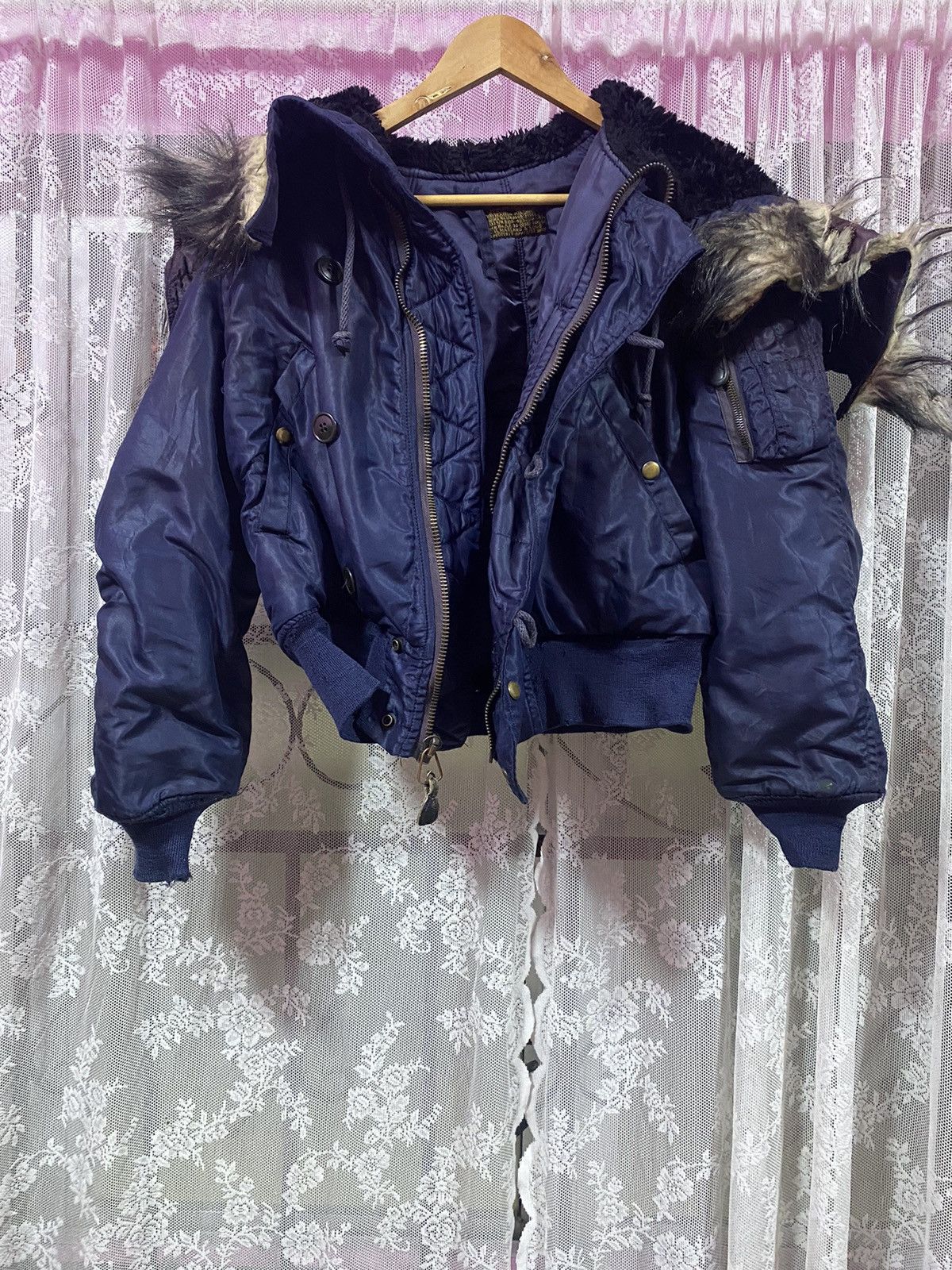 Avirex × Military × Us Air Force Type N-2A Fur Hooded Military 