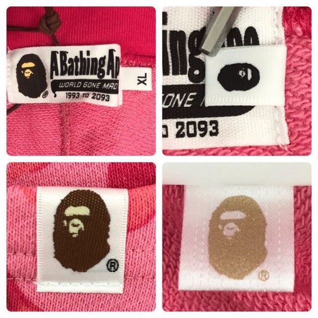 Bape BAPE Fire camo pink sweat shorts a bathing ape flame size XL Size US 36 / EU 52 - 7 Thumbnail