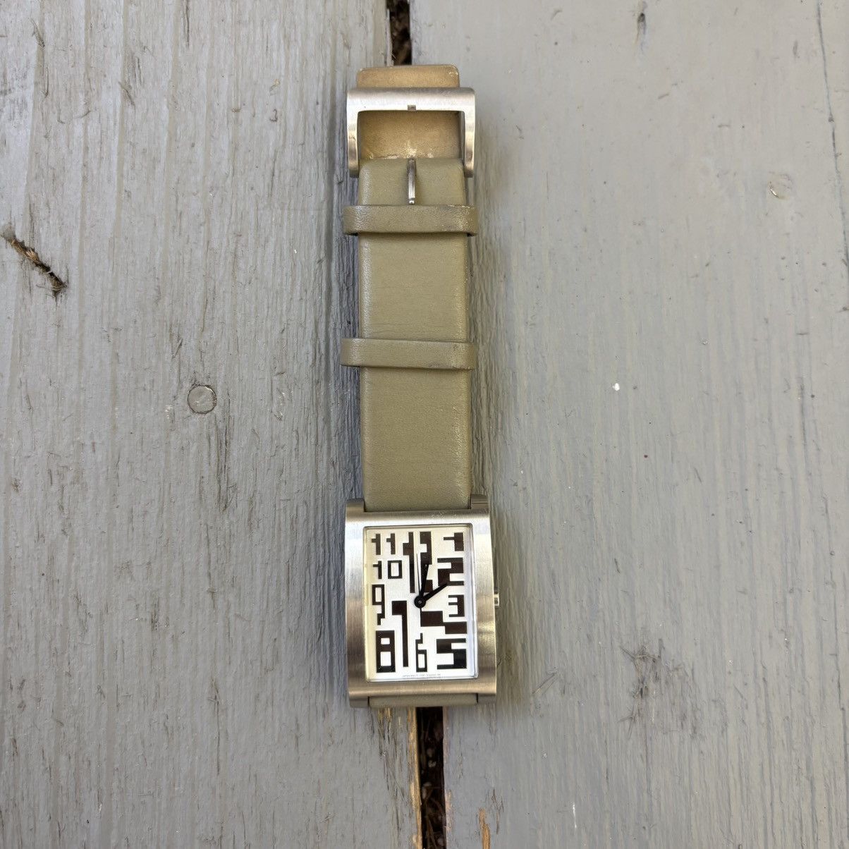 Jean Paul Gaultier 1999 JPG Abstract Number Watch Size ONE SIZE - 1 Thumbnail