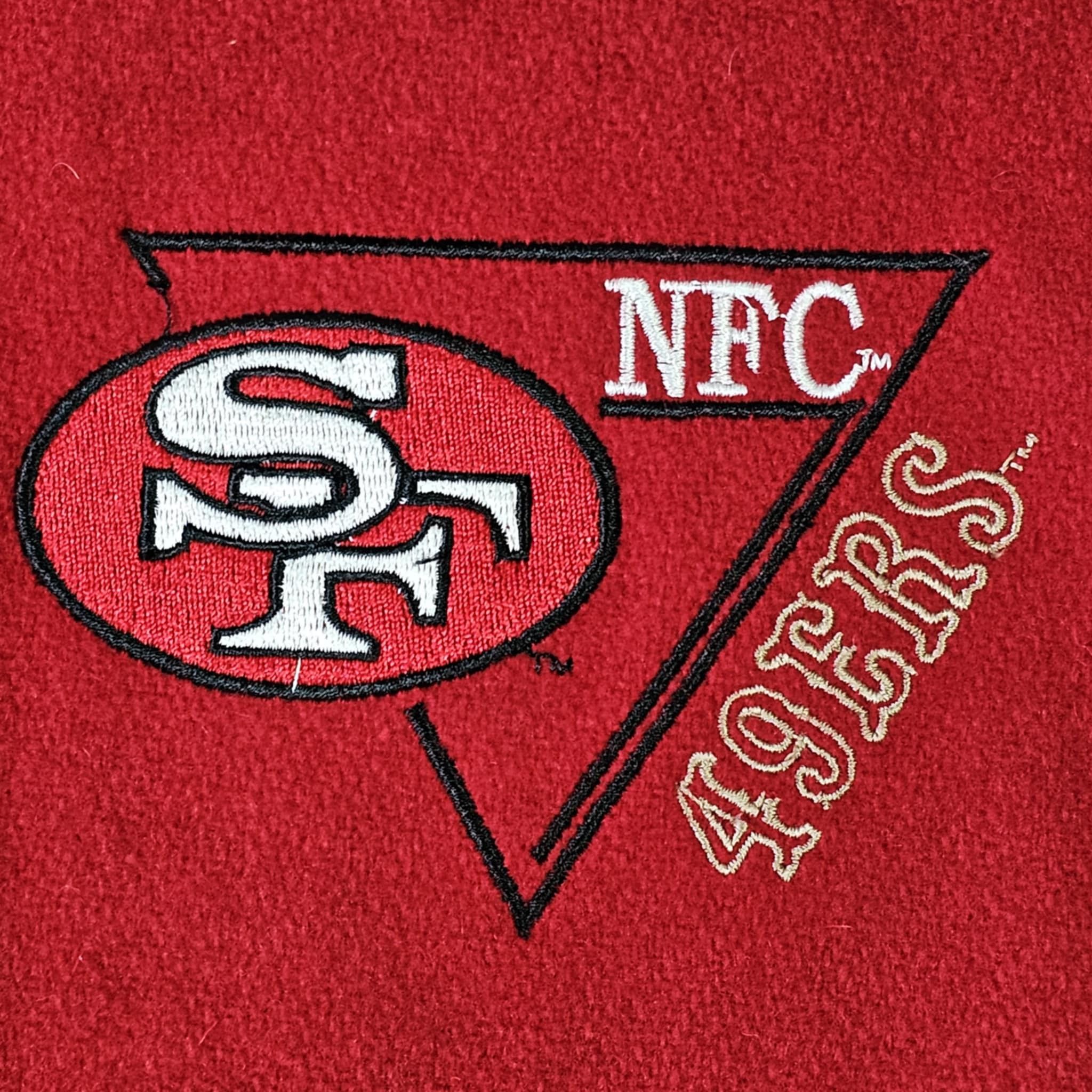 Delong × NFL × Vintage San Francisco 49ers Vintage 90s DeLong Varsity Jacket Size US XL / EU 56 / 4 - 3 Thumbnail