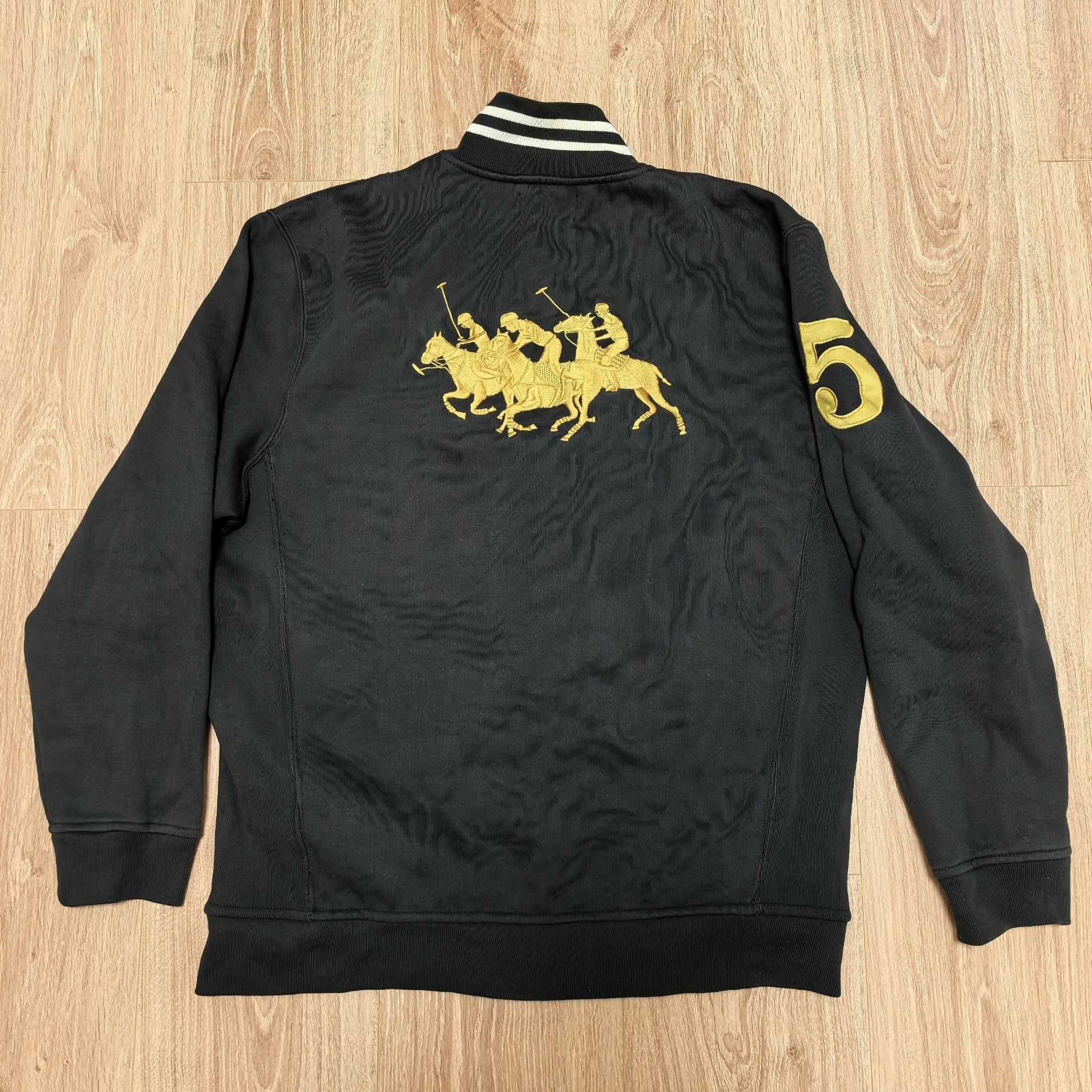 Polo Ralph Lauren 90s Ralph Lauren Polo Zip Sweatshirt Size US XL / EU 56 / 4 - 1 Thumbnail