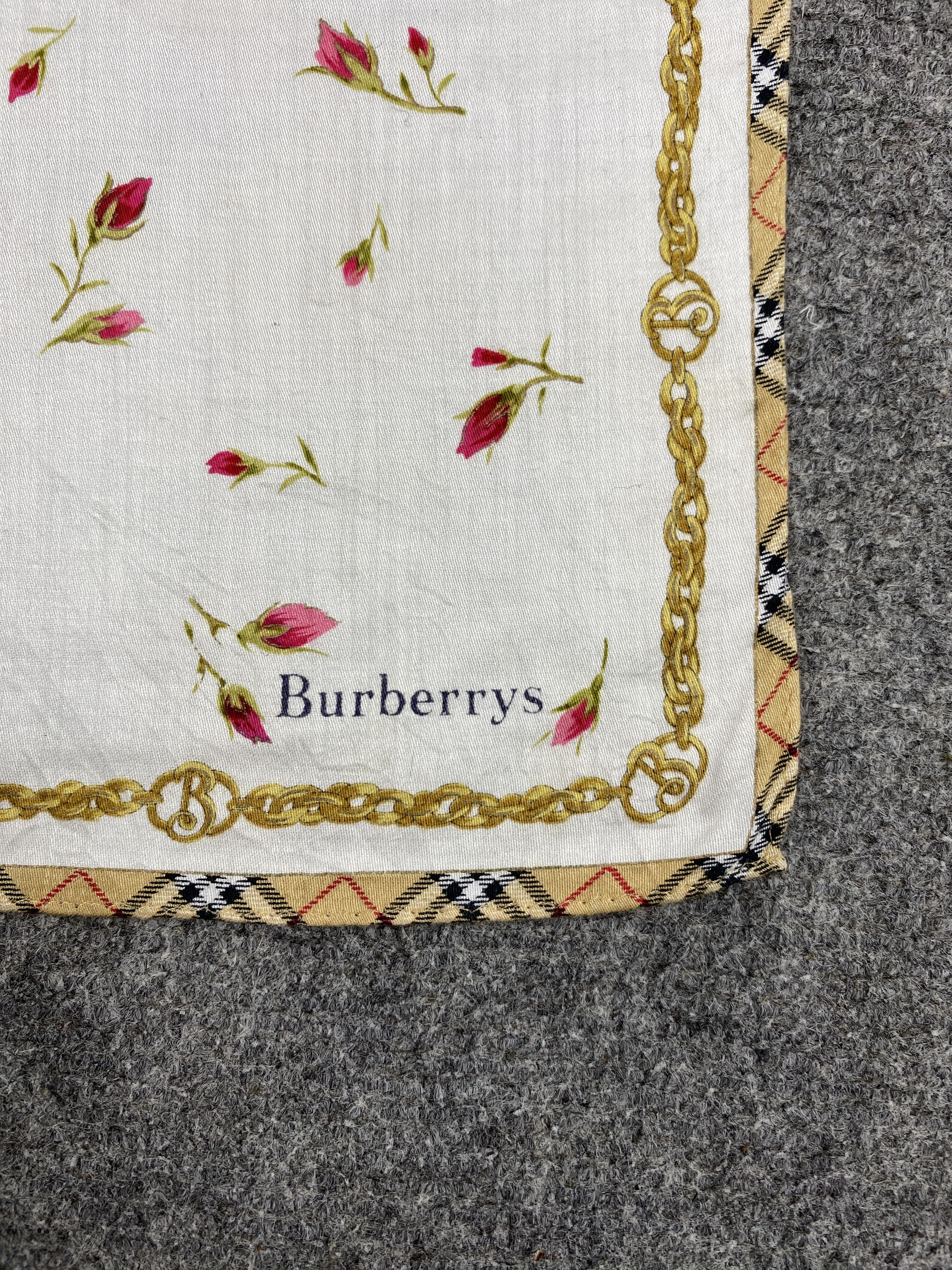 Burberry Burberrys Handkerchief / Bandana / Neckerchief HKC0246 Size ONE SIZE - 5 Thumbnail