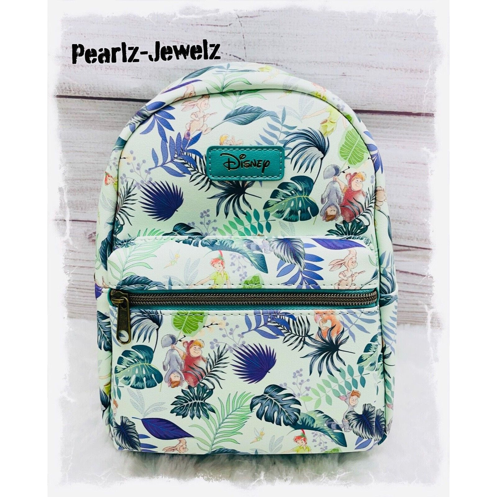 Disney Loungefly Disney Peter Pan Lost Boys Jungle Leaf Floral AOP Size ONE SIZE - 1 Thumbnail